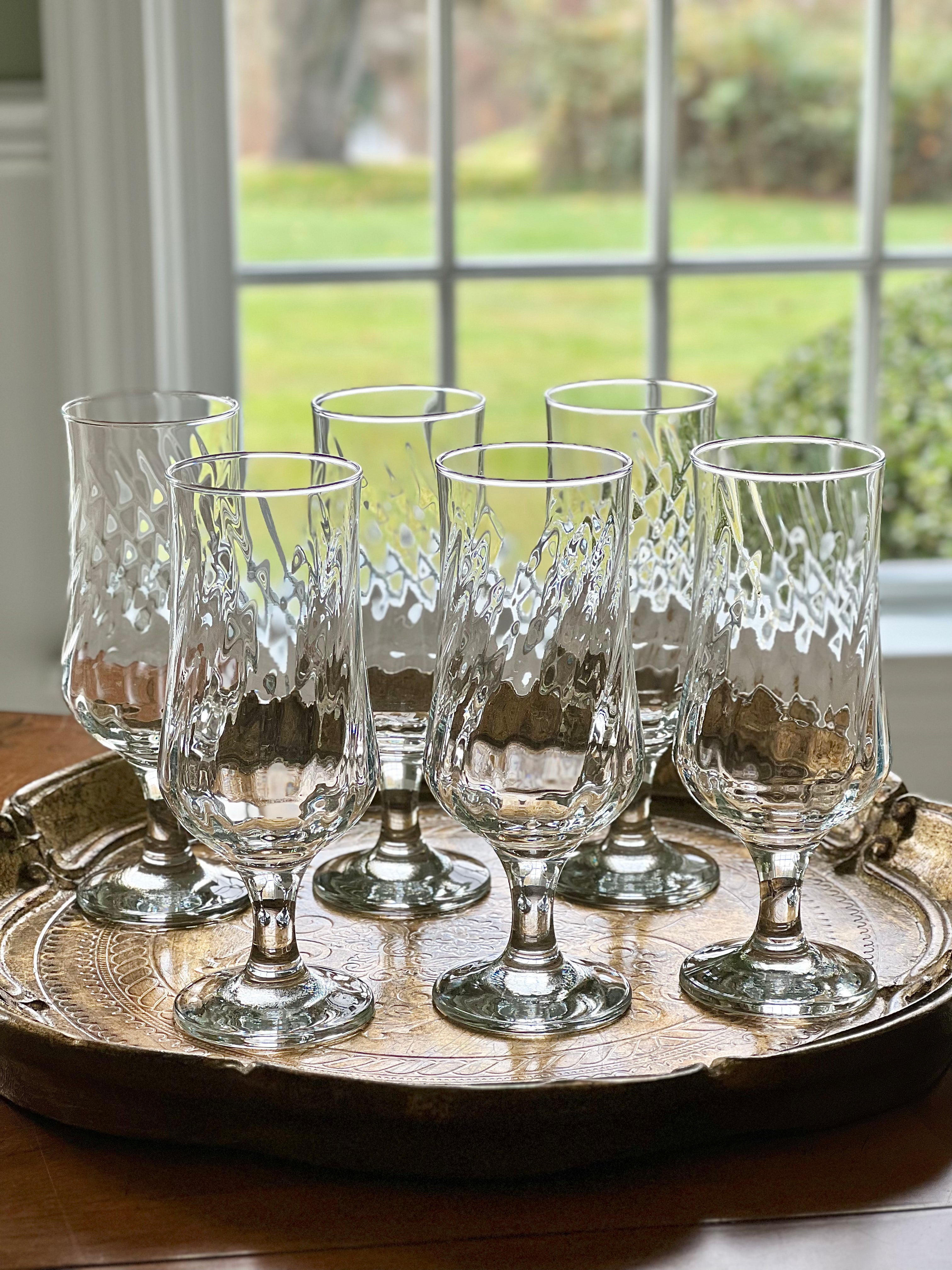 Vintage Irish Coffee Glasses Measurement Glasses Glass 