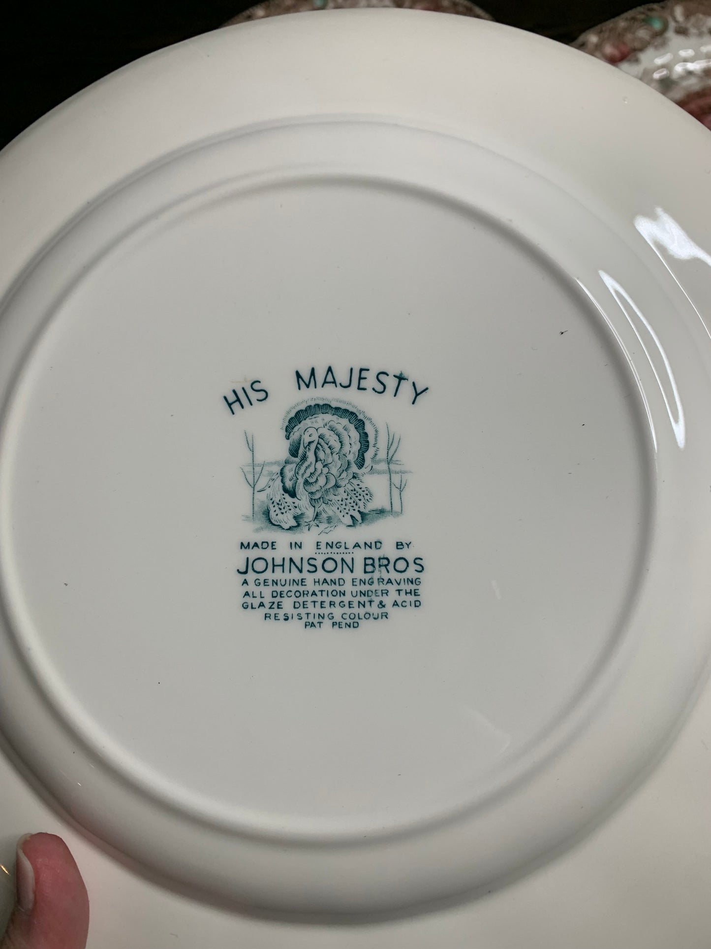 Johnson Brothers "His Majesty" Dinner Plates, Sold separately