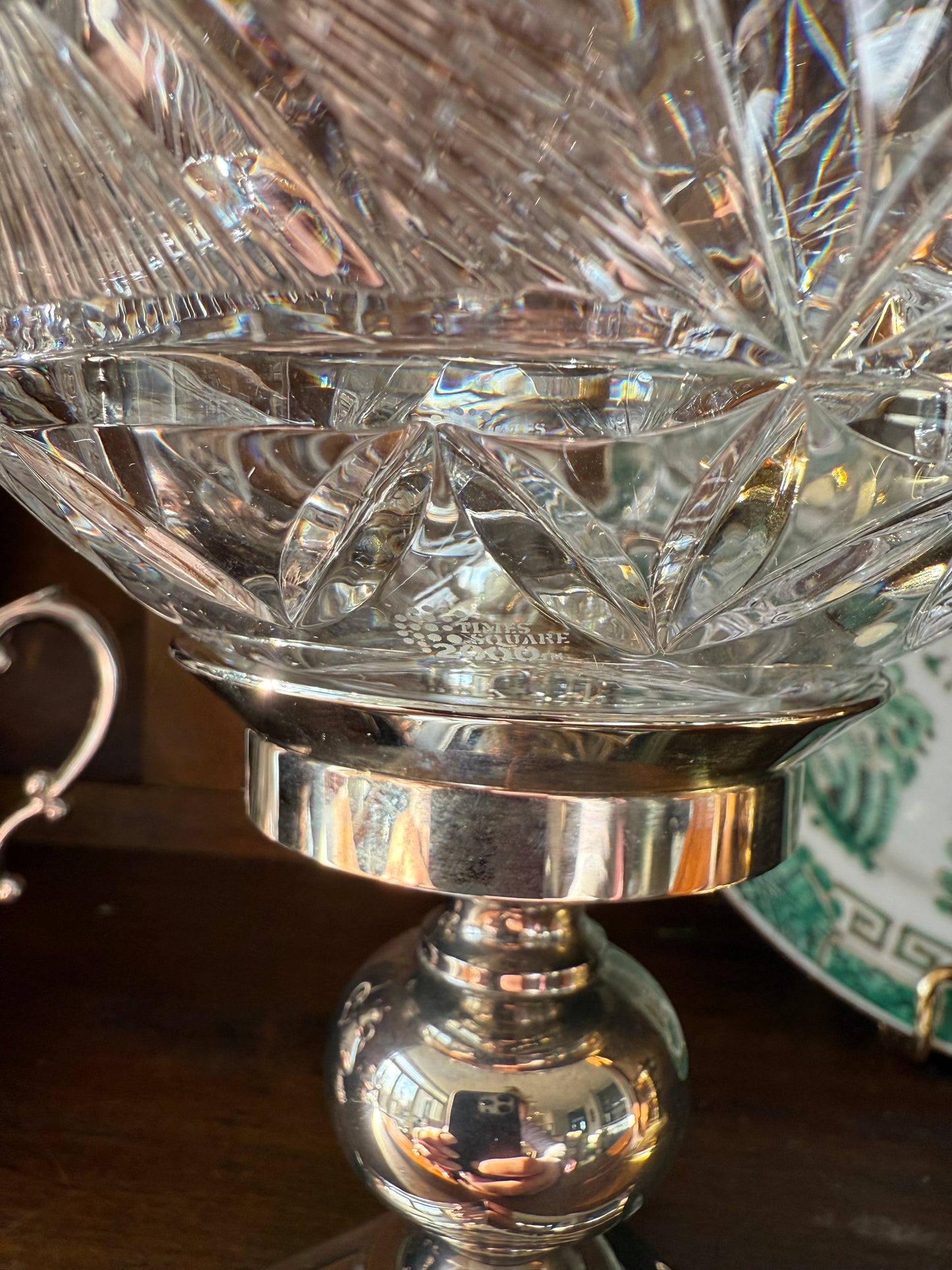 Reserved for Theresa - Waterford Crystal with 2 bases, limited edition Star of Hope produced in 2000