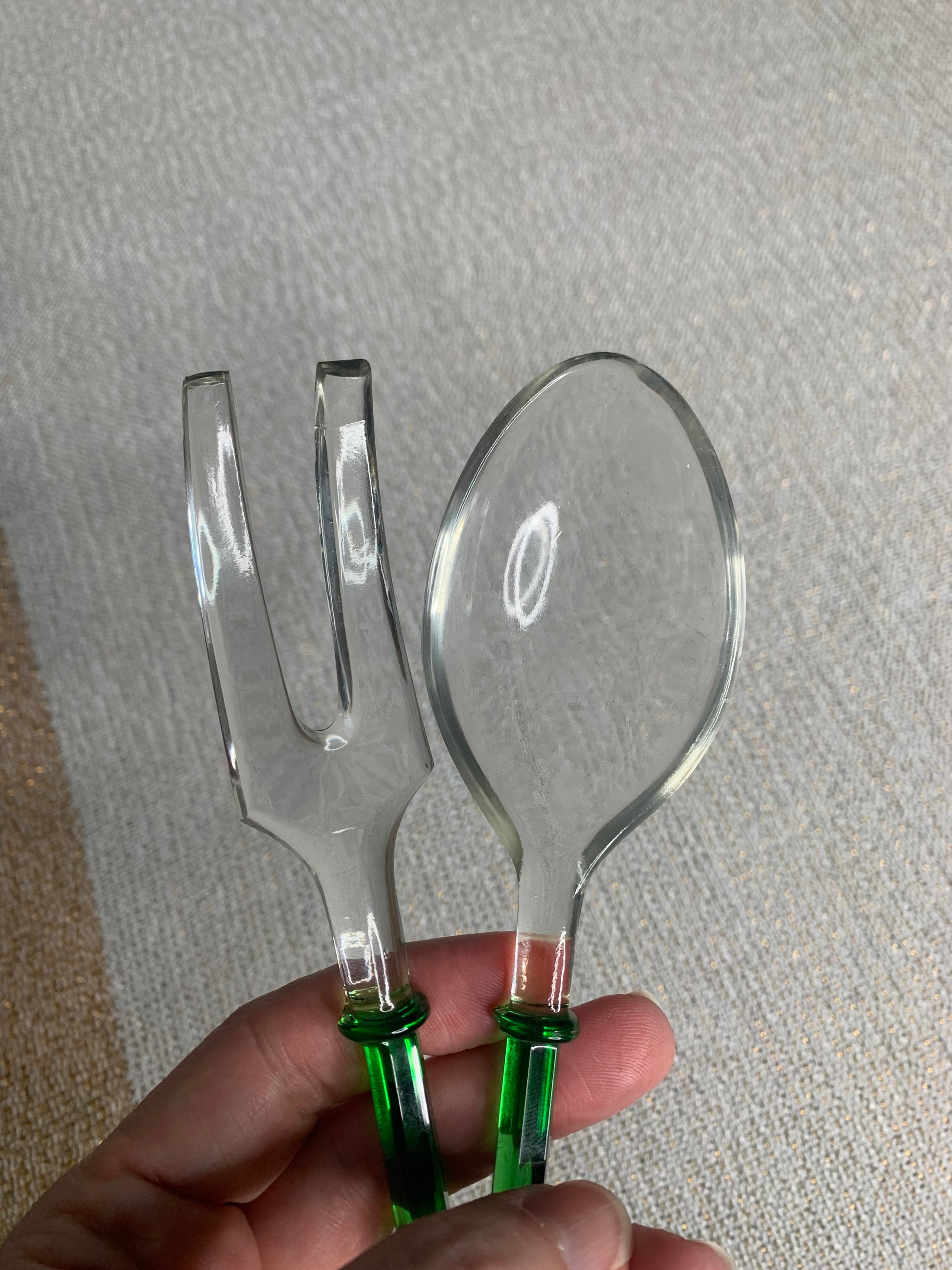 Chameleon Glass Green Spoon - Middle-Age MaryJane