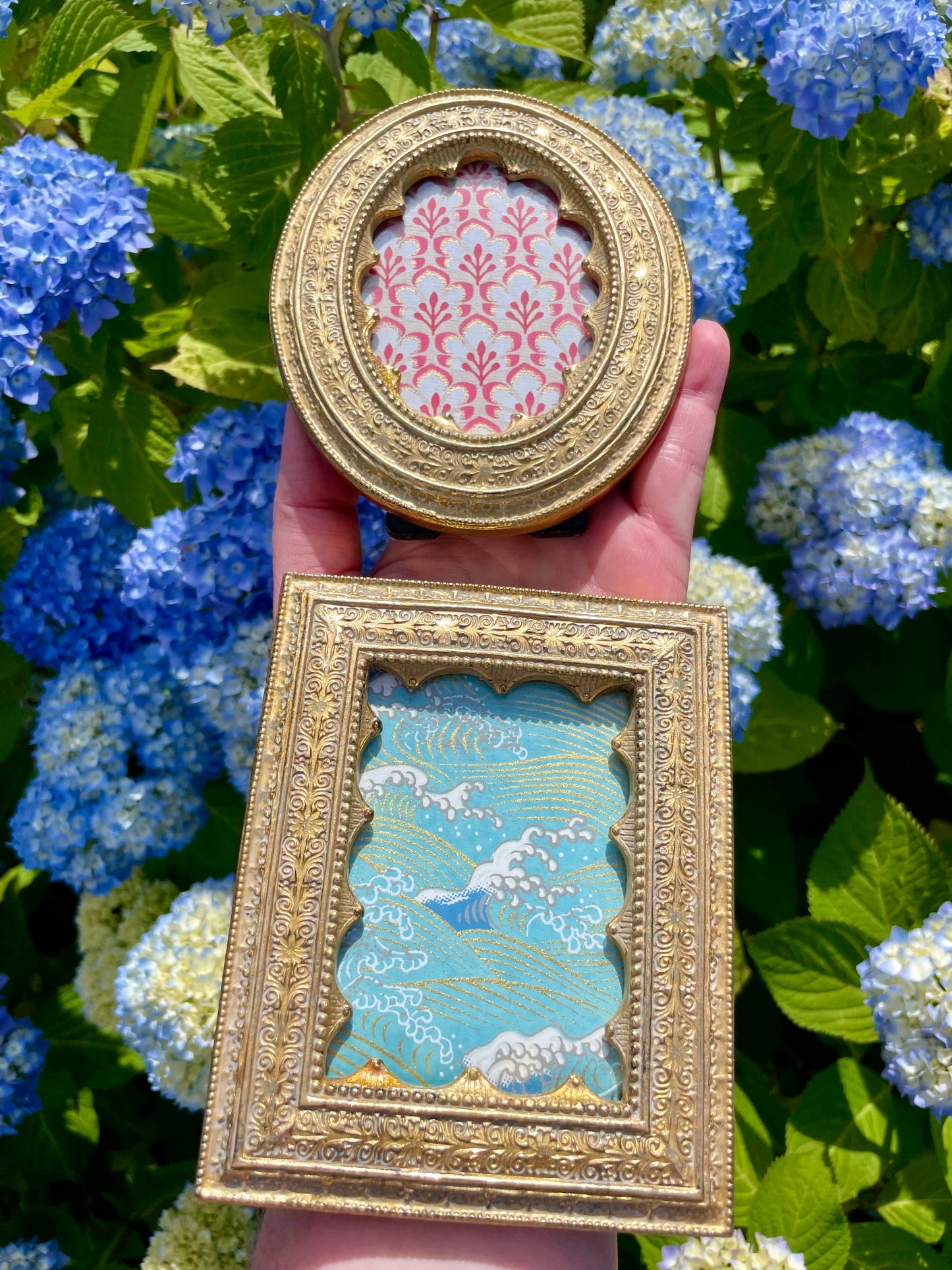 Ornate Mini Frame Set of 3