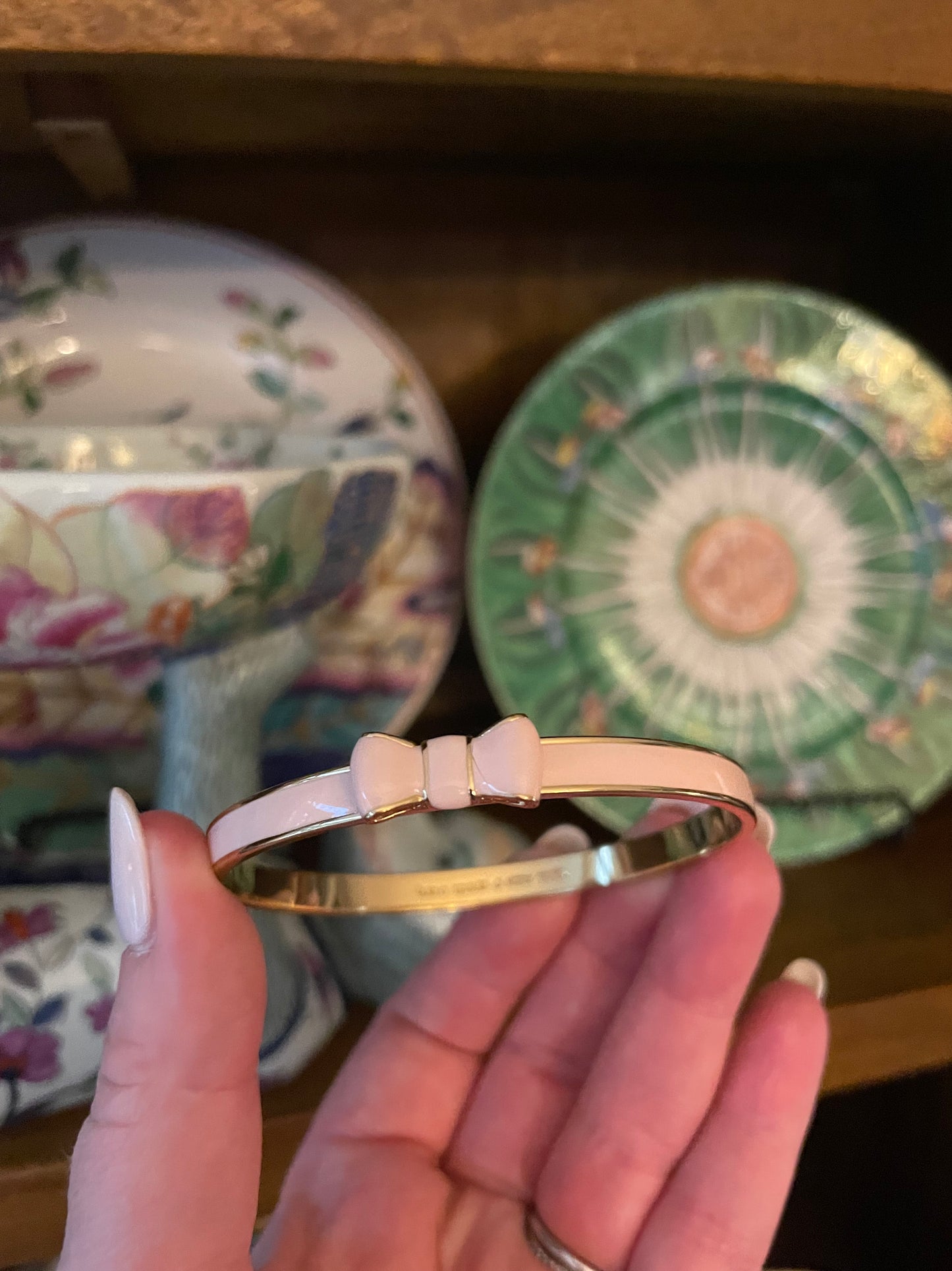 Live 9/3 for clairewm - Vintage Kate Spade Bow Bangle