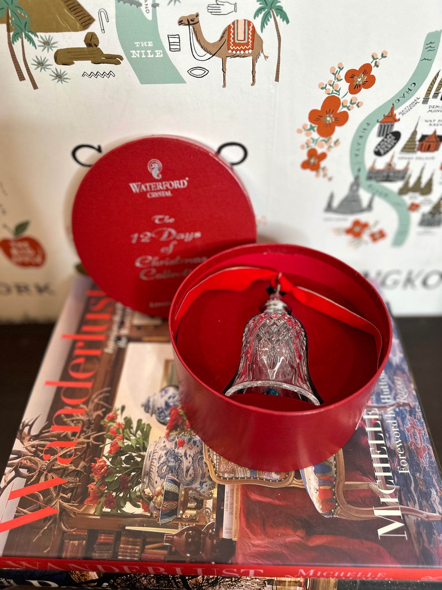 12 Days of Christmas Bell Ornament by Waterford in Orignal Box, Made in Ireland