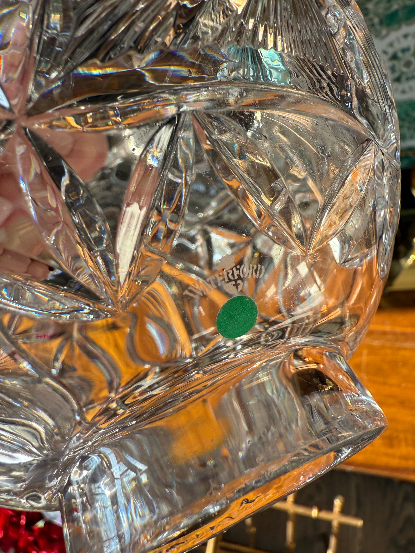 Reserved for Theresa - Waterford Crystal with 2 bases, limited edition Star of Hope produced in 2000