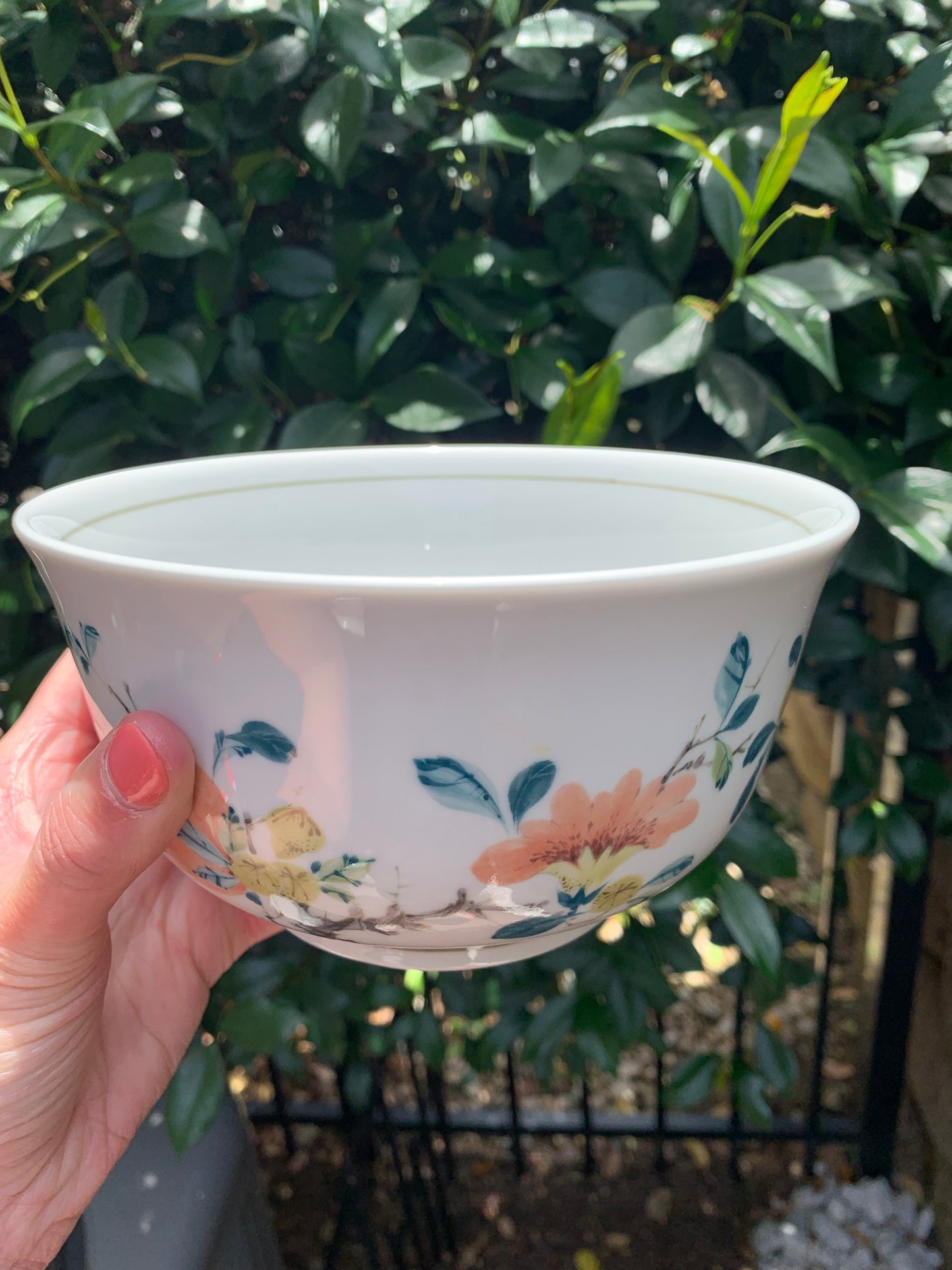 Stunning Herend handpainted and signed bowl!