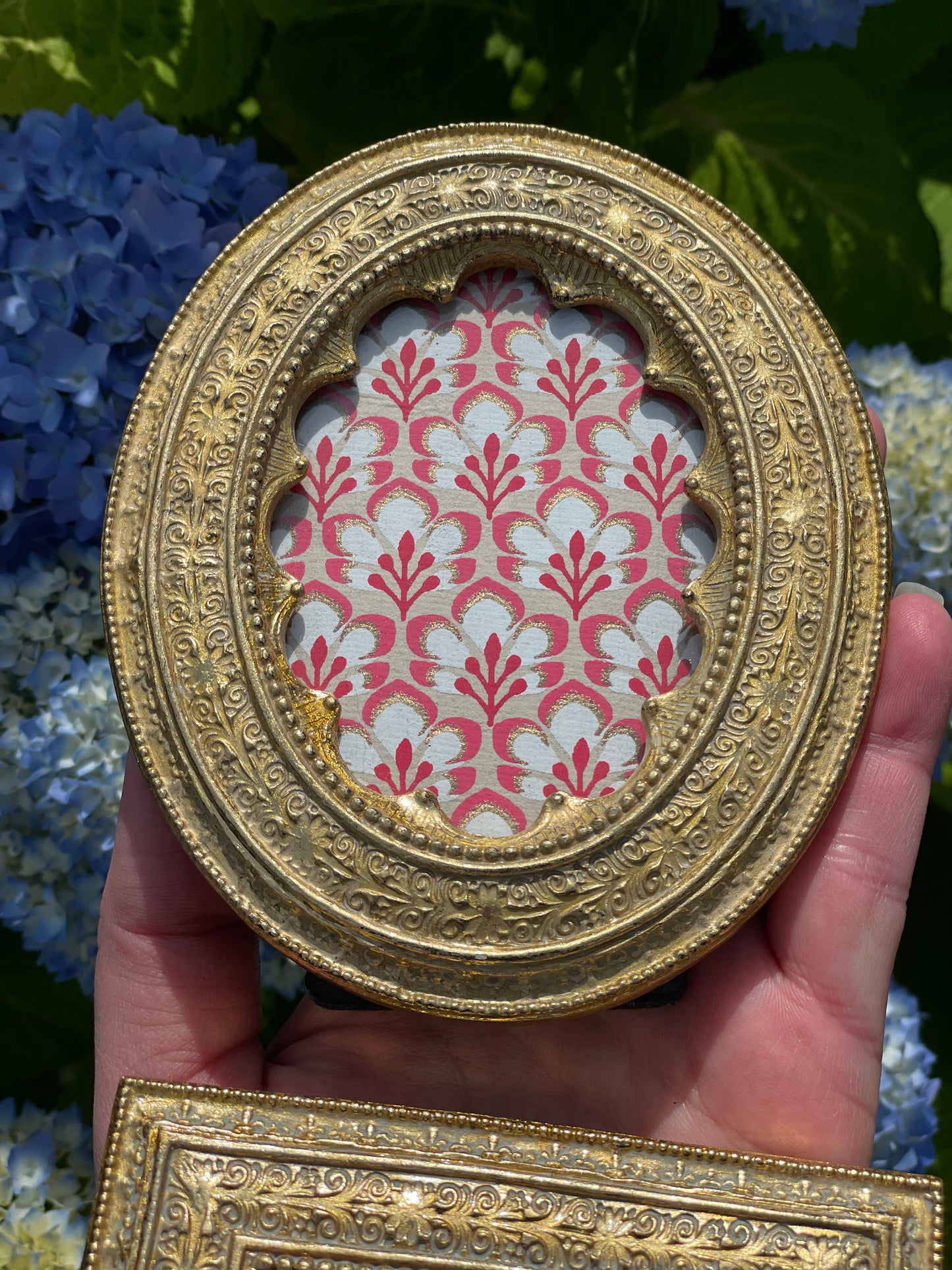 Ornate Mini Frame Set of 3