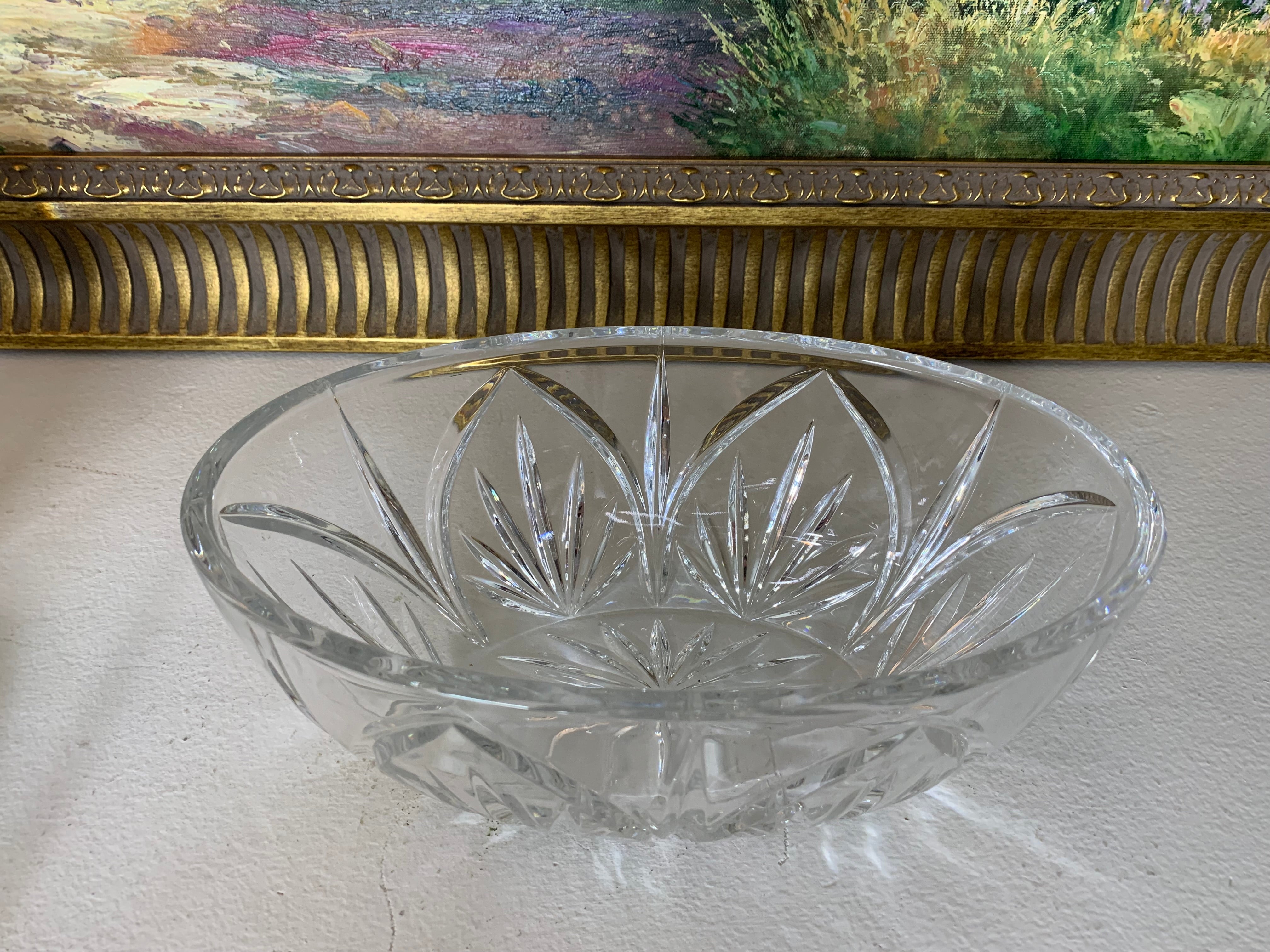 Discount WATERFORD CRYSTAL VINTAGE OVAL BOWL