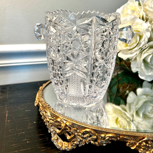 Charming crystal ice bucket  & planter vase I