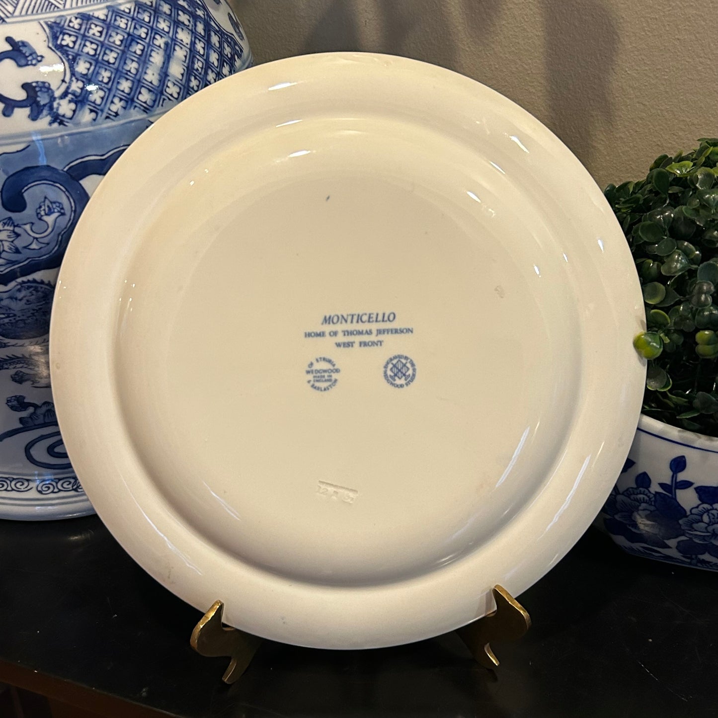 Older Vintage Wedgwood blue and white  Collectors plate