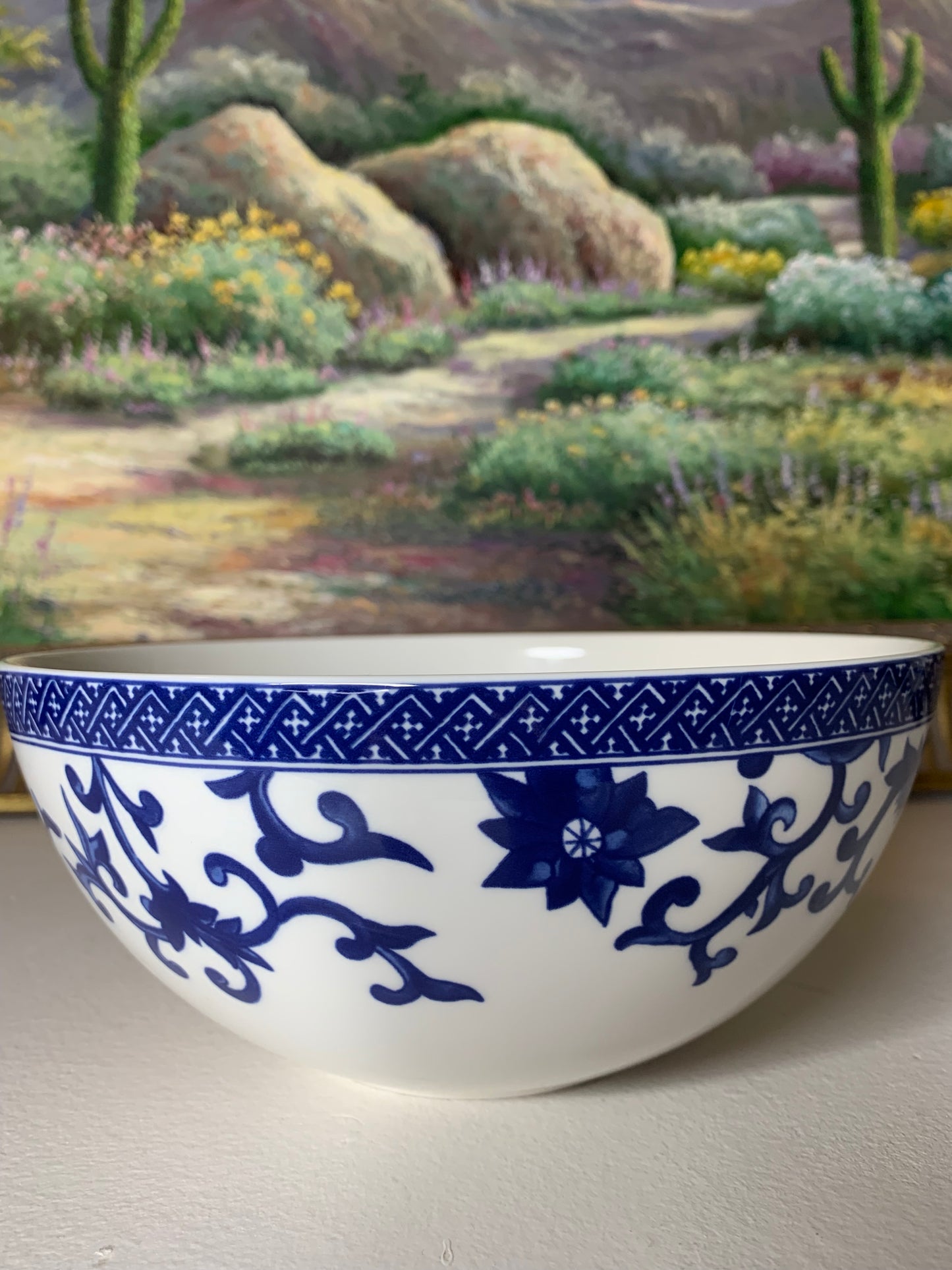 Stunning Ralph Lauren Mandarin Blue Bowl! - Excellent condition!