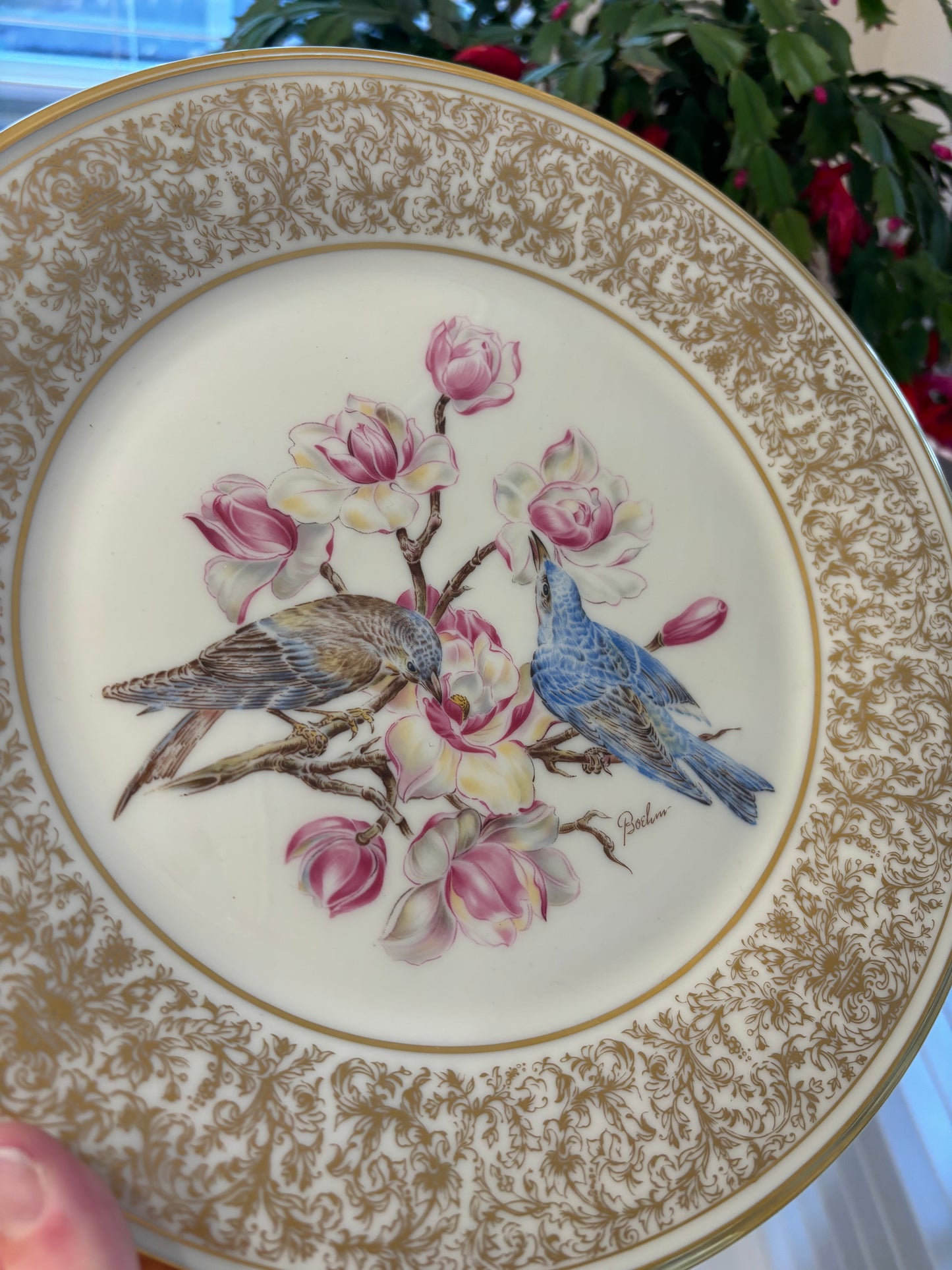 Lenox “Mountain Bluebird” 1972 Collectible Plate!