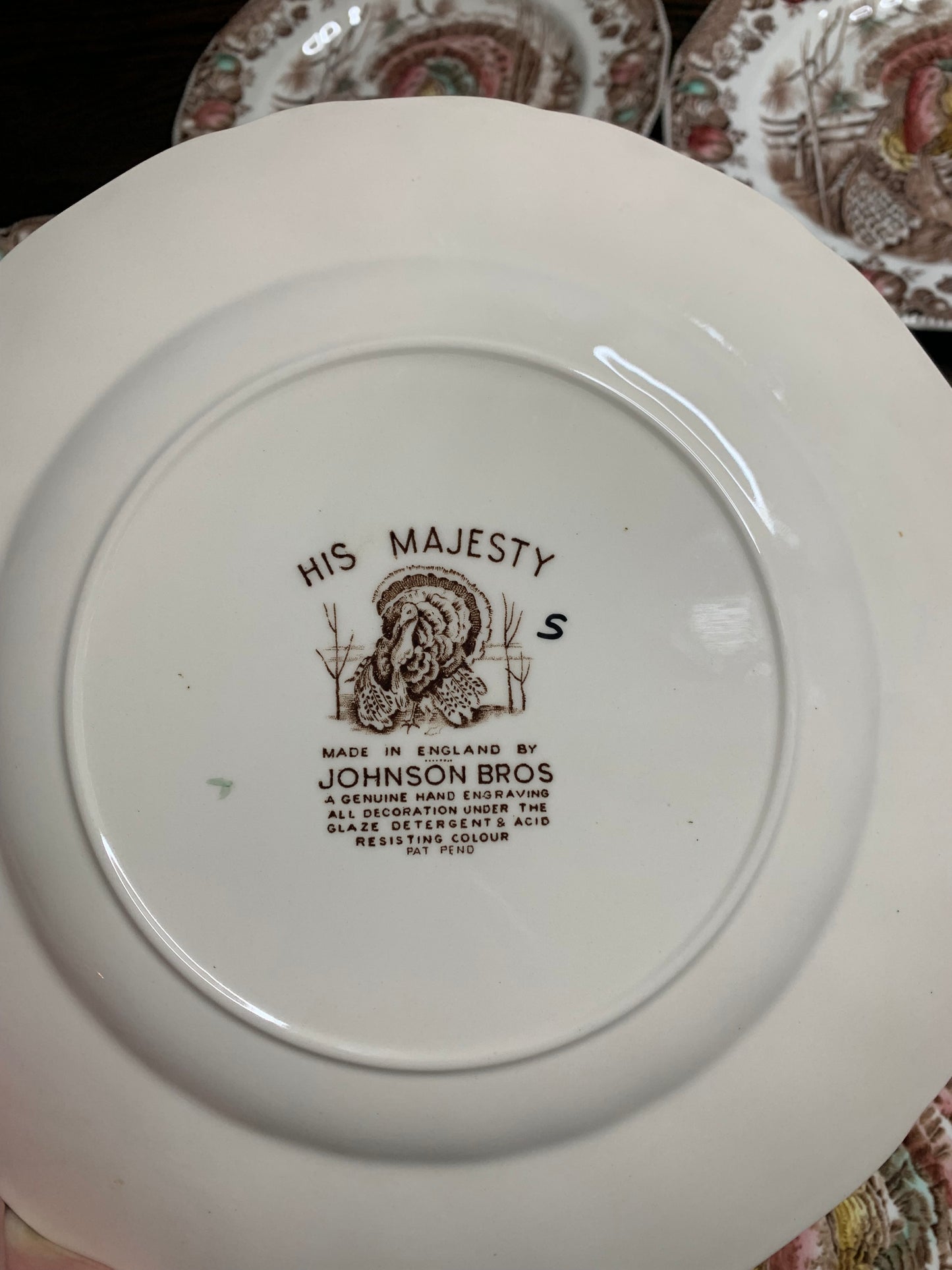 Johnson Brothers "His Majesty" Dinner Plates, Sold separately