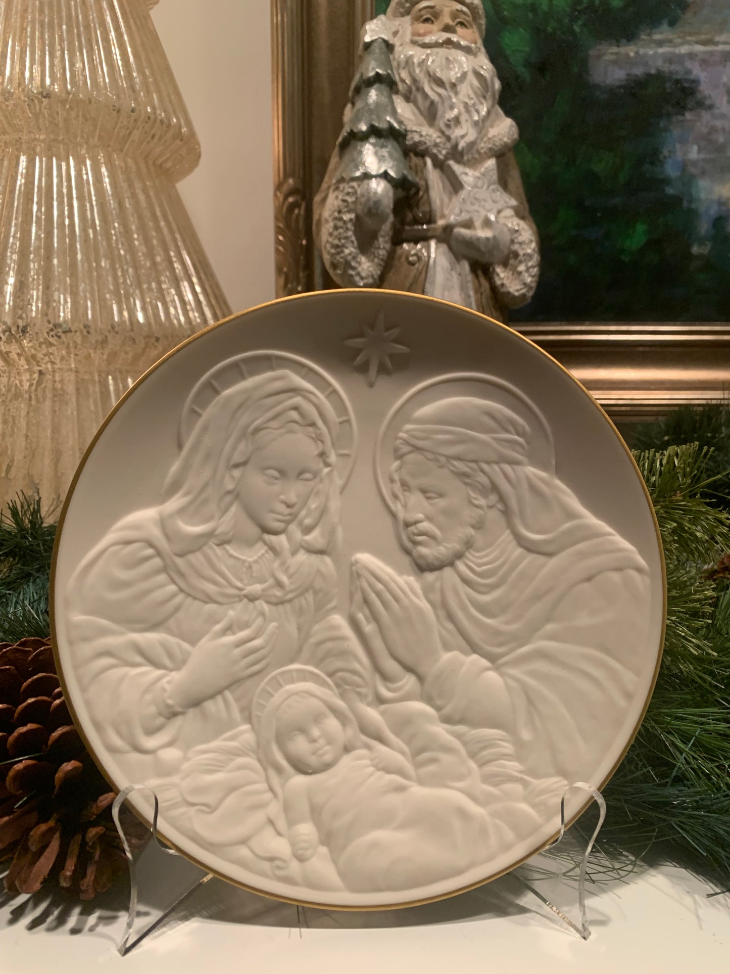 Lenox Holy Family Plate