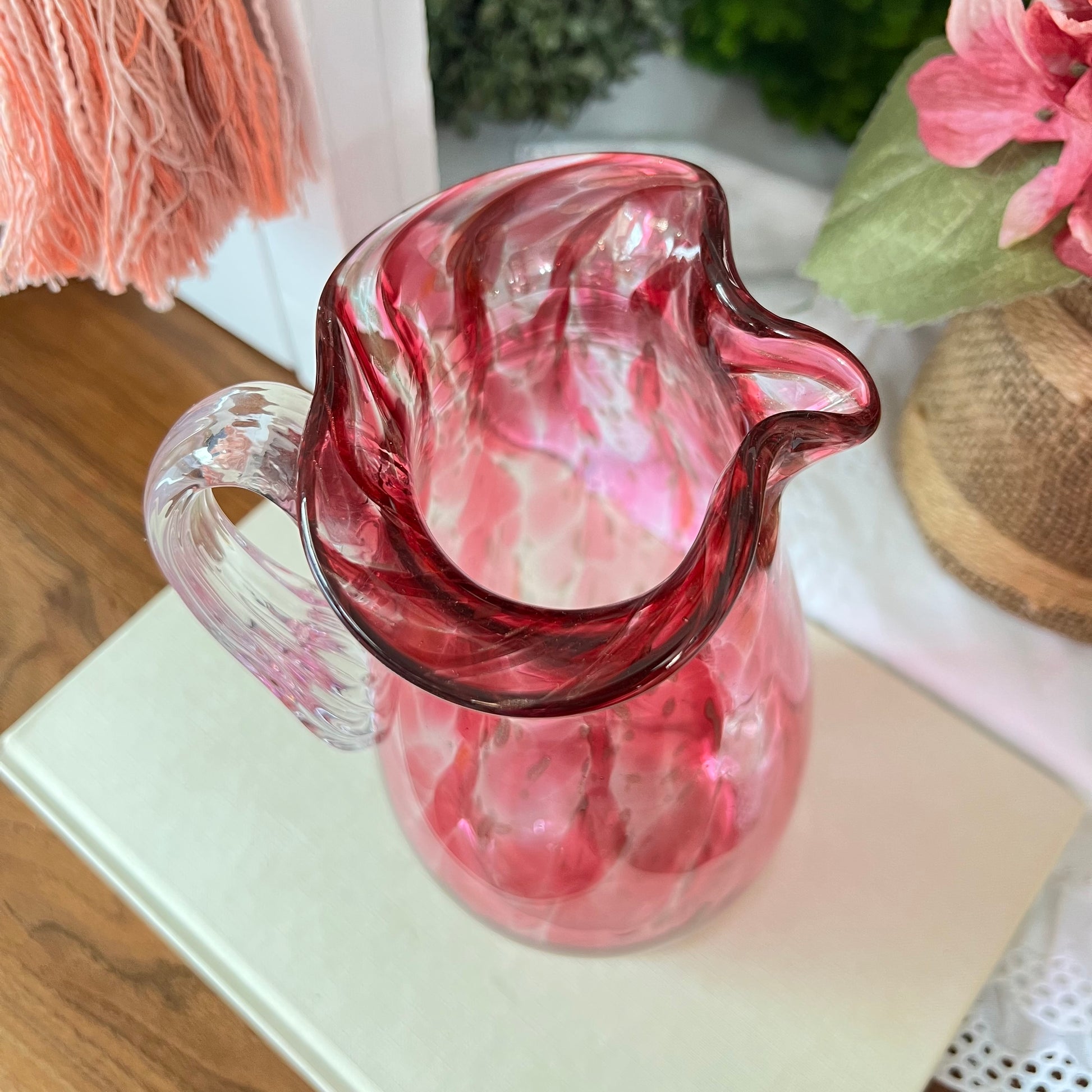 Glass Pitcher with Lid - For Small Hands