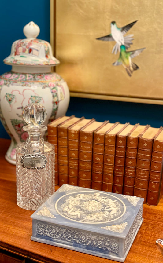 Antique Leather Books circa early-mid 1800’s