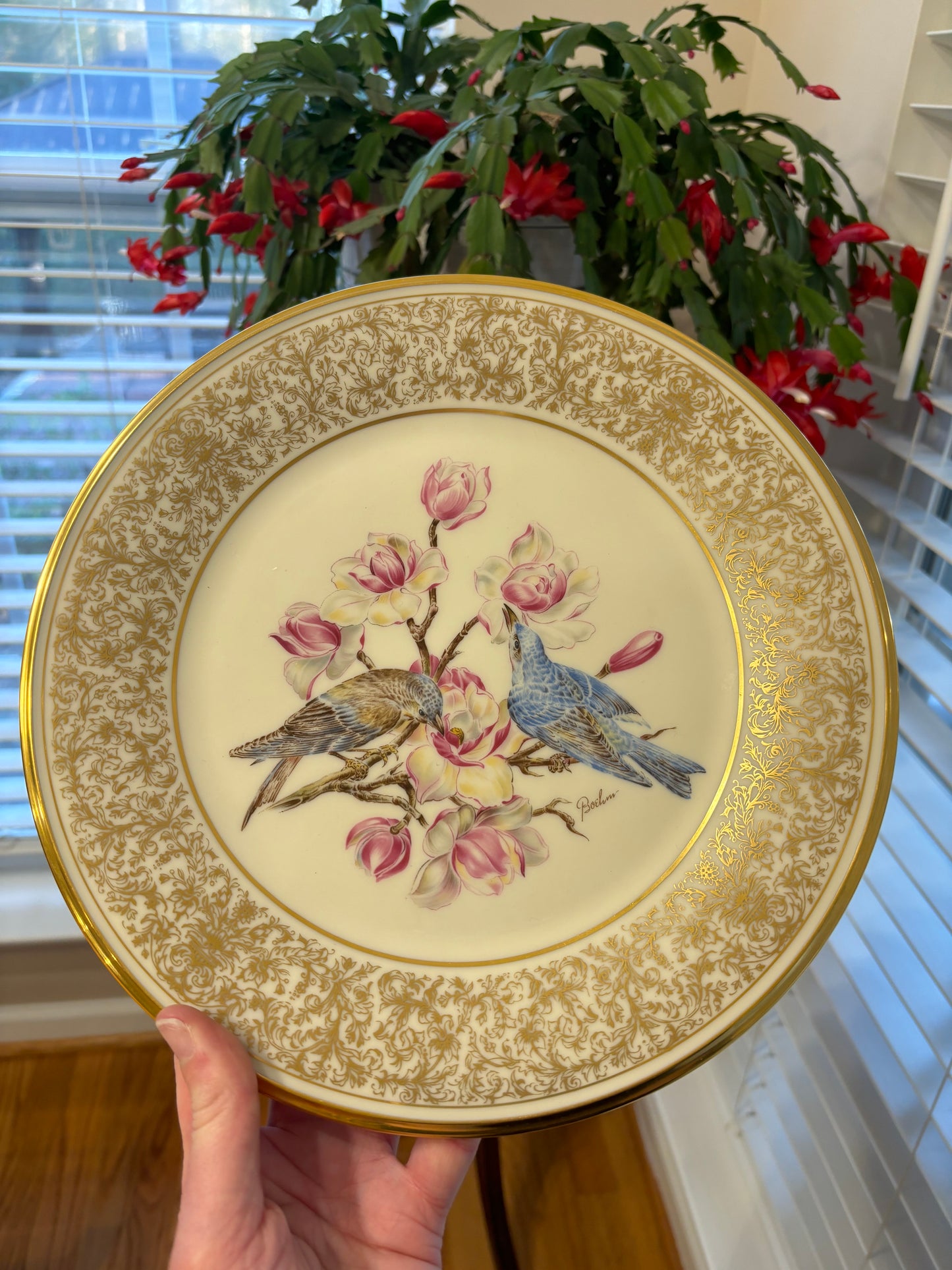 Lenox “Mountain Bluebird” 1972 Collectible Plate!