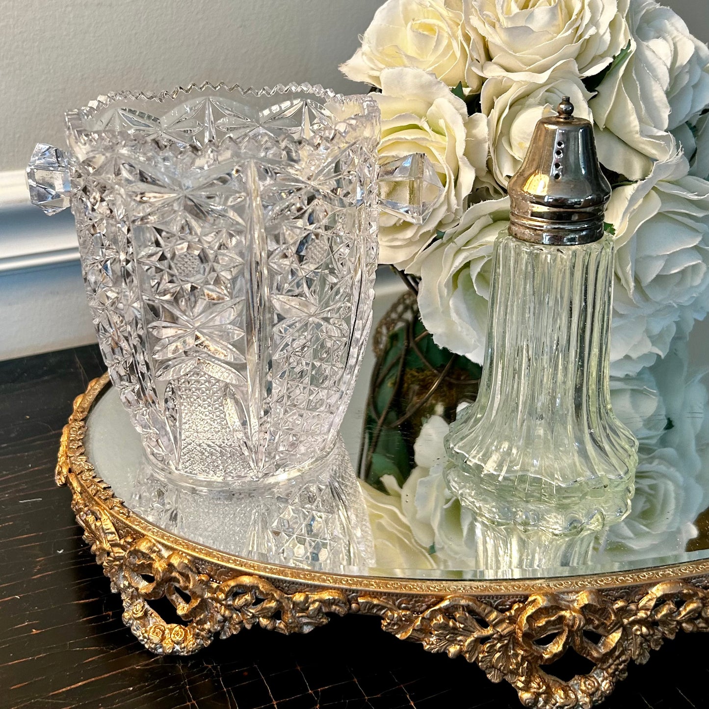 Charming crystal ice bucket  & planter vase I