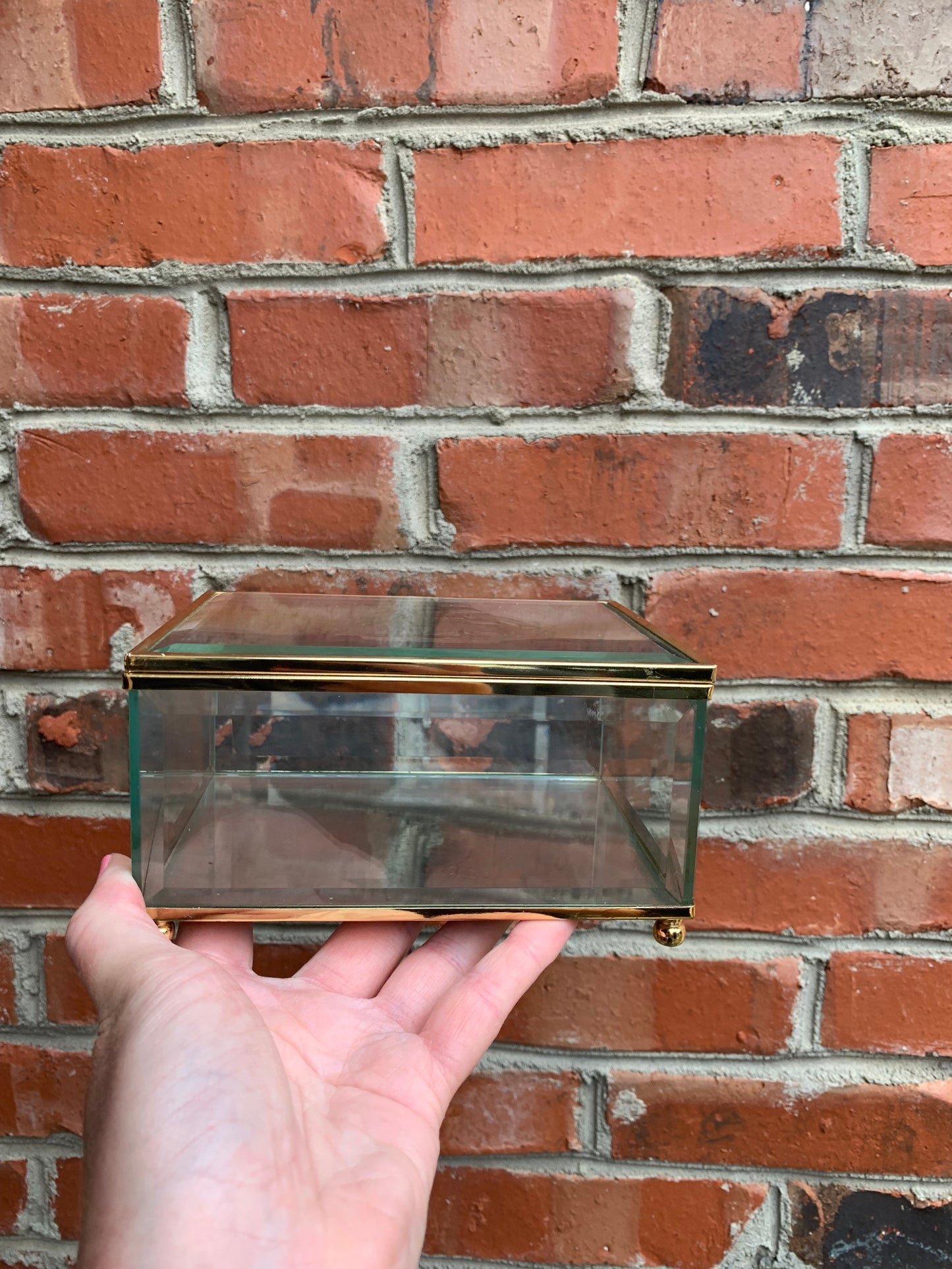 Dresser box with 1989 clipper ship print!