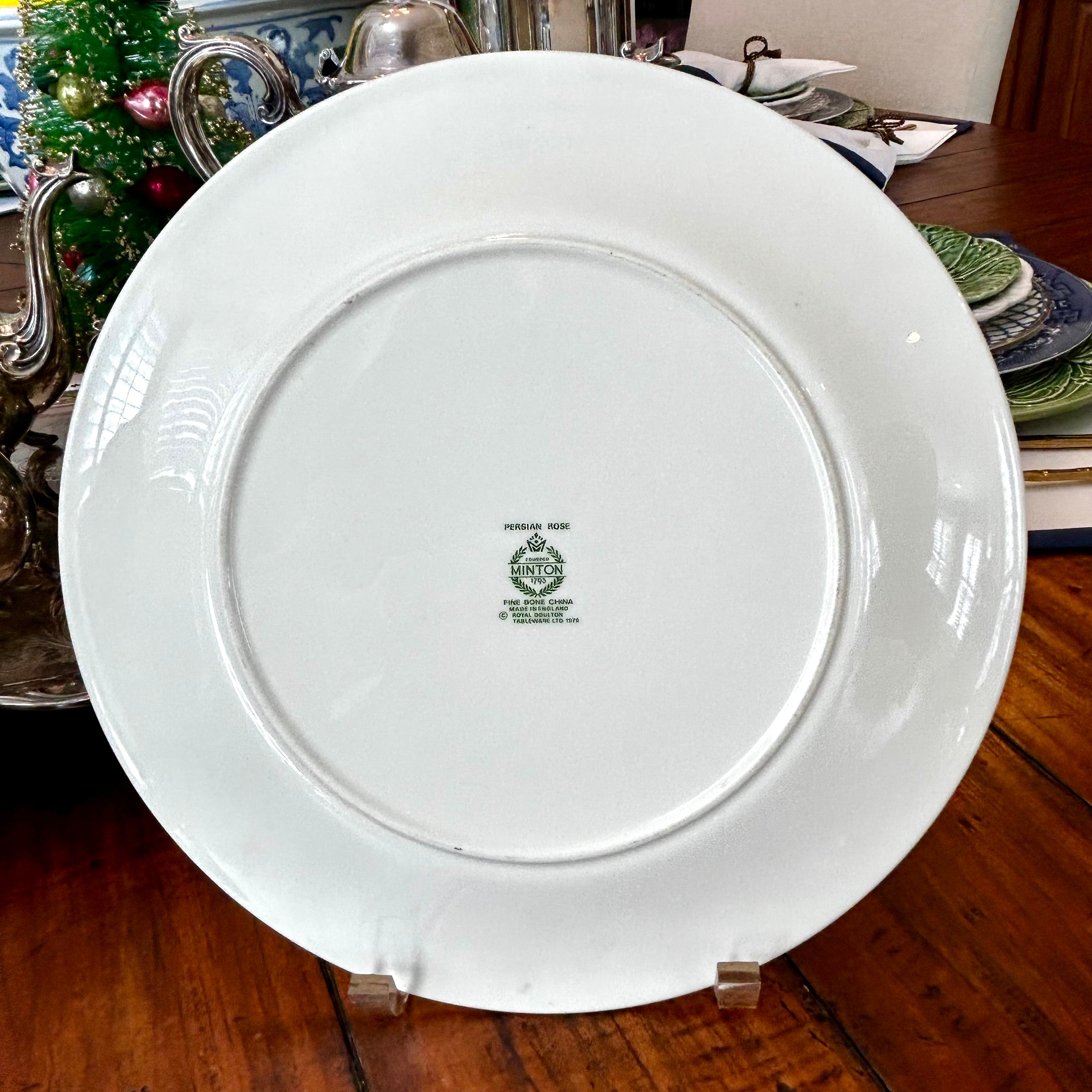 Minton S-520 Lady Devonish outlets large bone china dinner plate made in England. Sold individually.