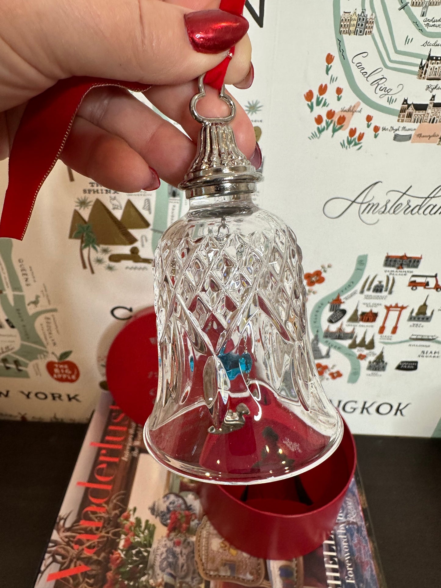 12 Days of Christmas Bell Ornament by Waterford in Orignal Box, Made in Ireland