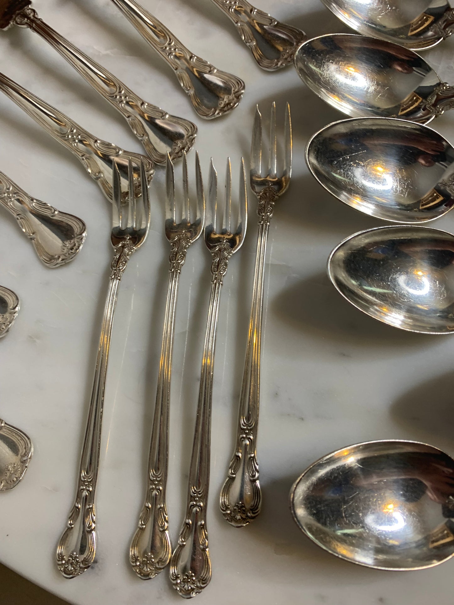 Gorham Chantilly RARE 46 piece Sterling Silver Heirloom Set