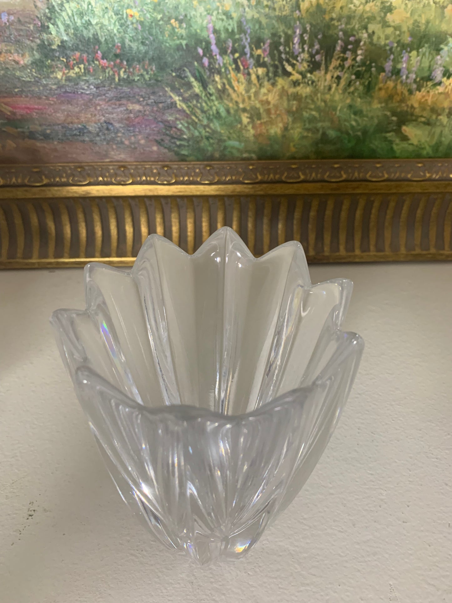 Stunning Signed Orrefors Crystal Vase - Excellent condition!
