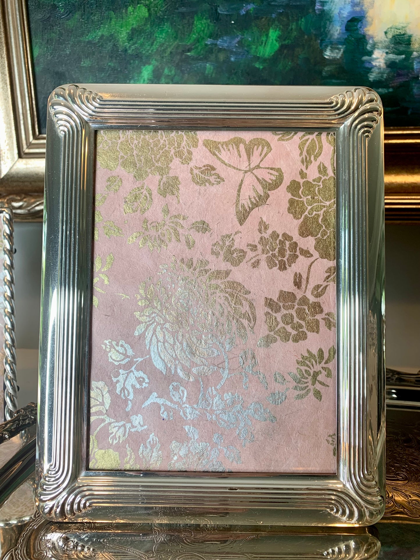 Christofle Silver plated frame 7” x 8.75”