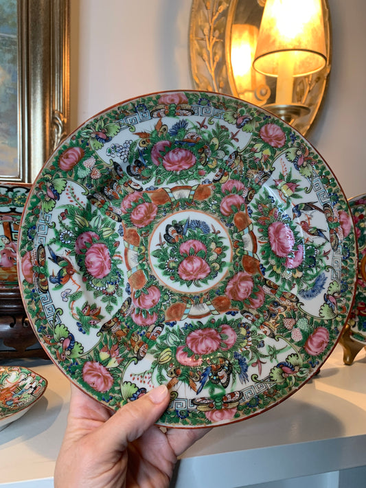 Rose Canton Plate 9.5"