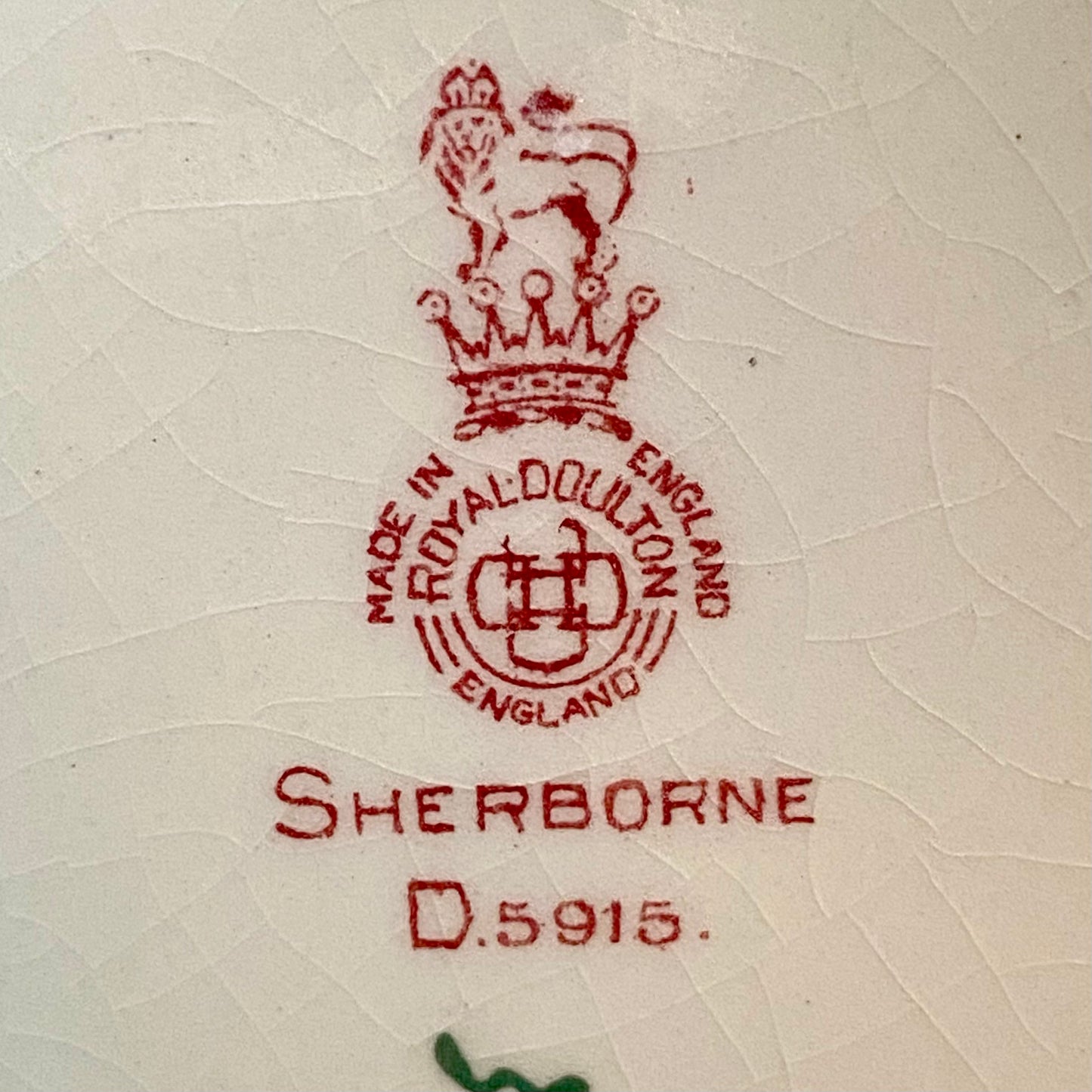 Delightful Royal Doulton of England vintage collectors  plate