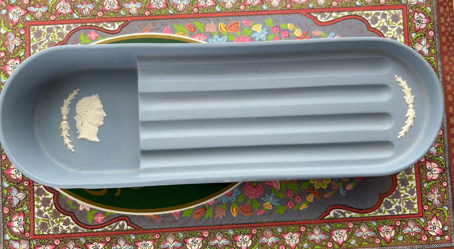 Vintage Wedgwood Jasperware Pen Tray