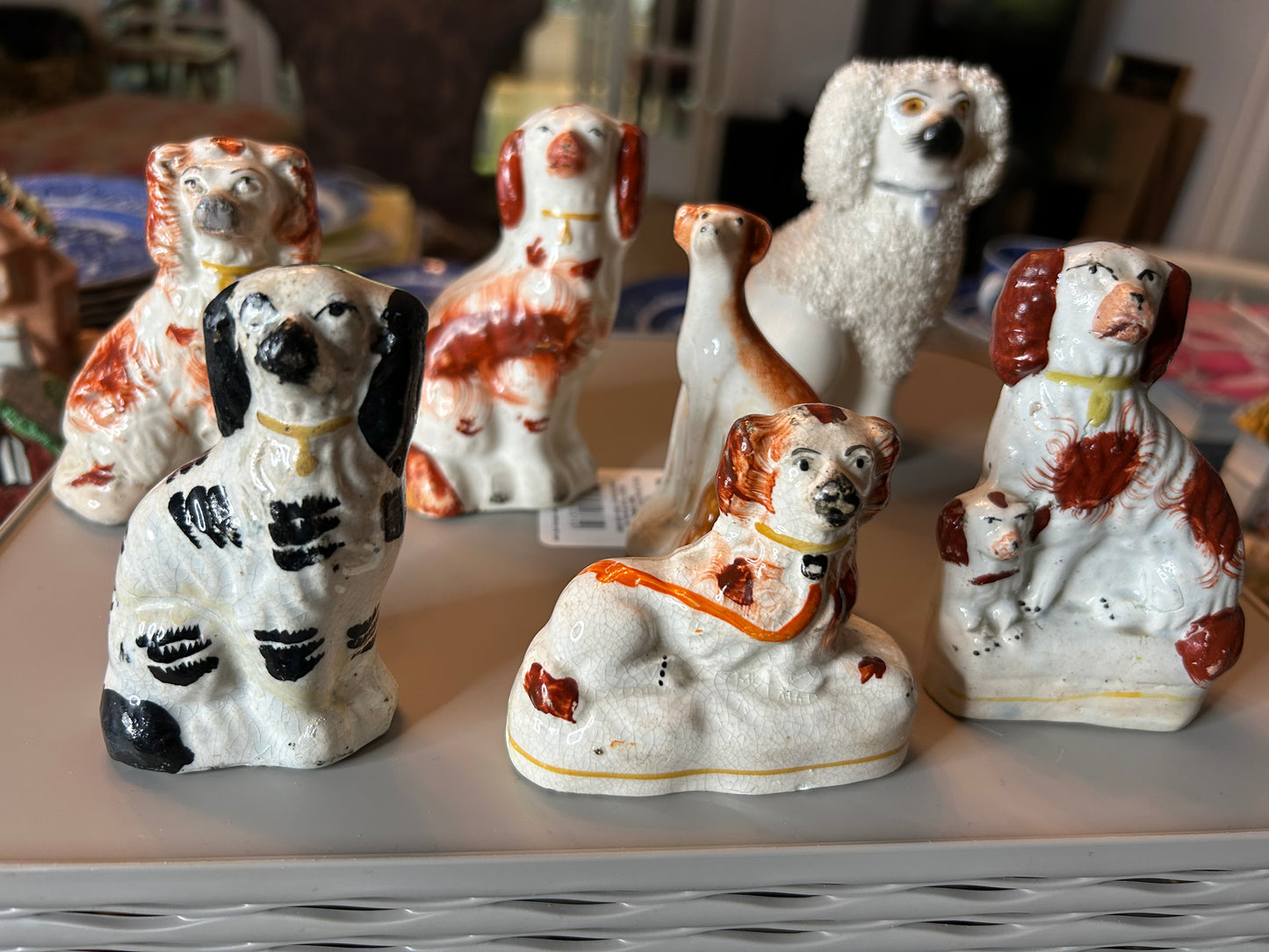 Antique 19c. Staffordshire Dogs (sold separate)