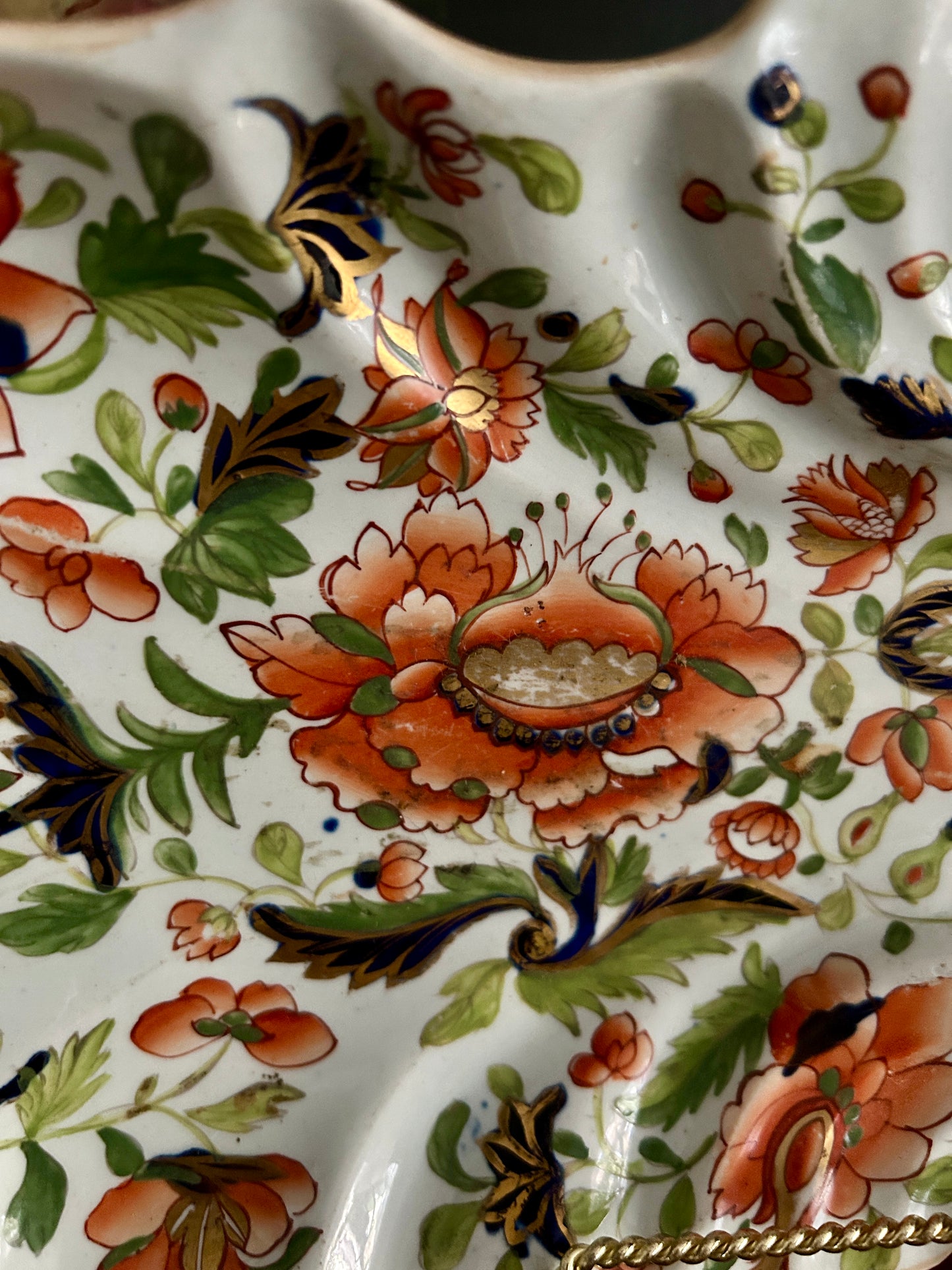 Early 19th Century Mason's Ironstone Lily Serving Dishes