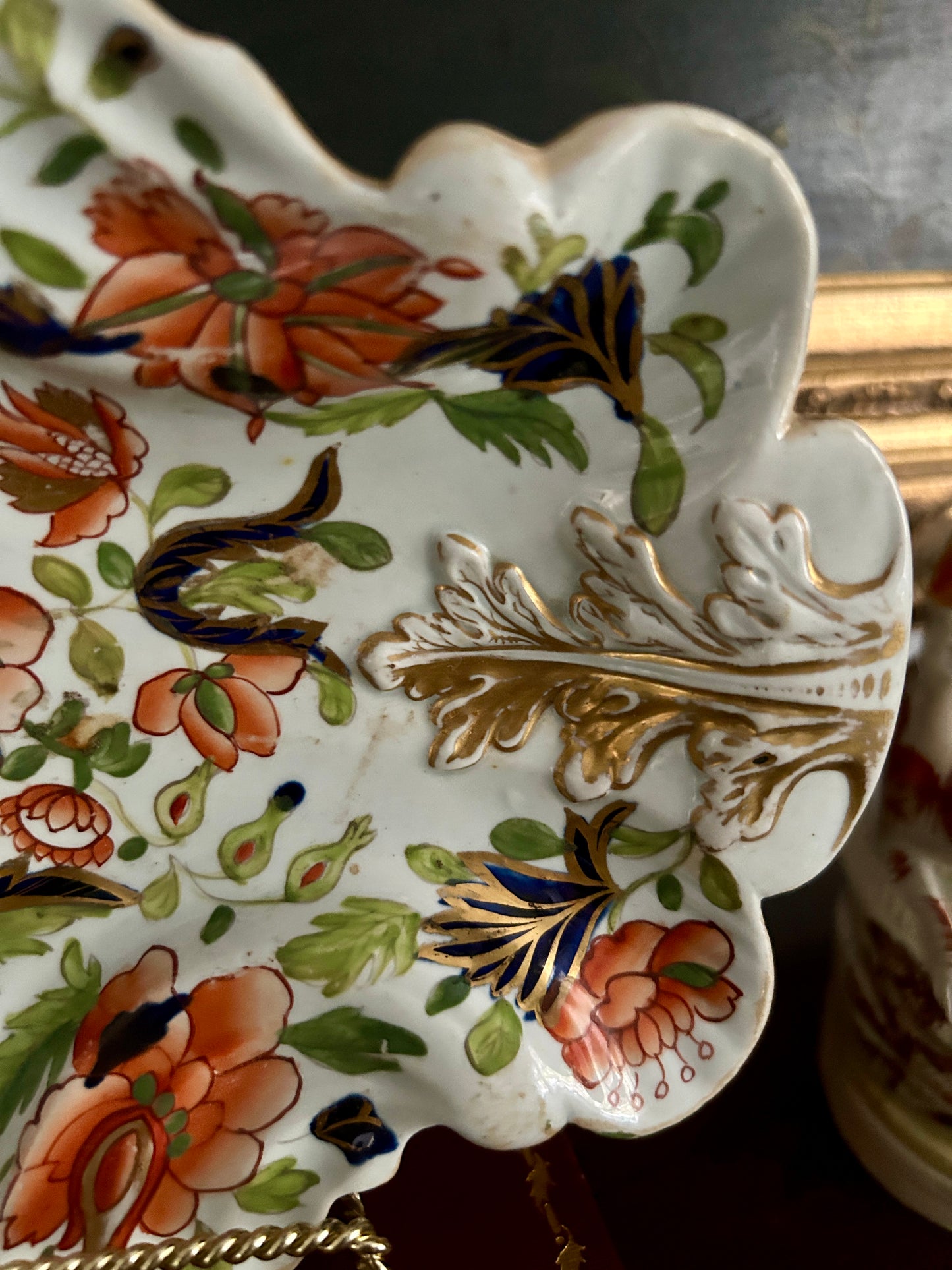 Early 19th Century Mason's Ironstone Lily Serving Dishes