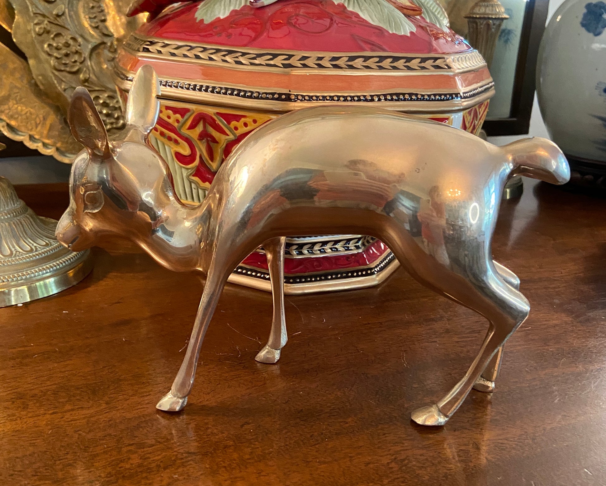 Vintage Brass Deer Figure – Lillian Grey