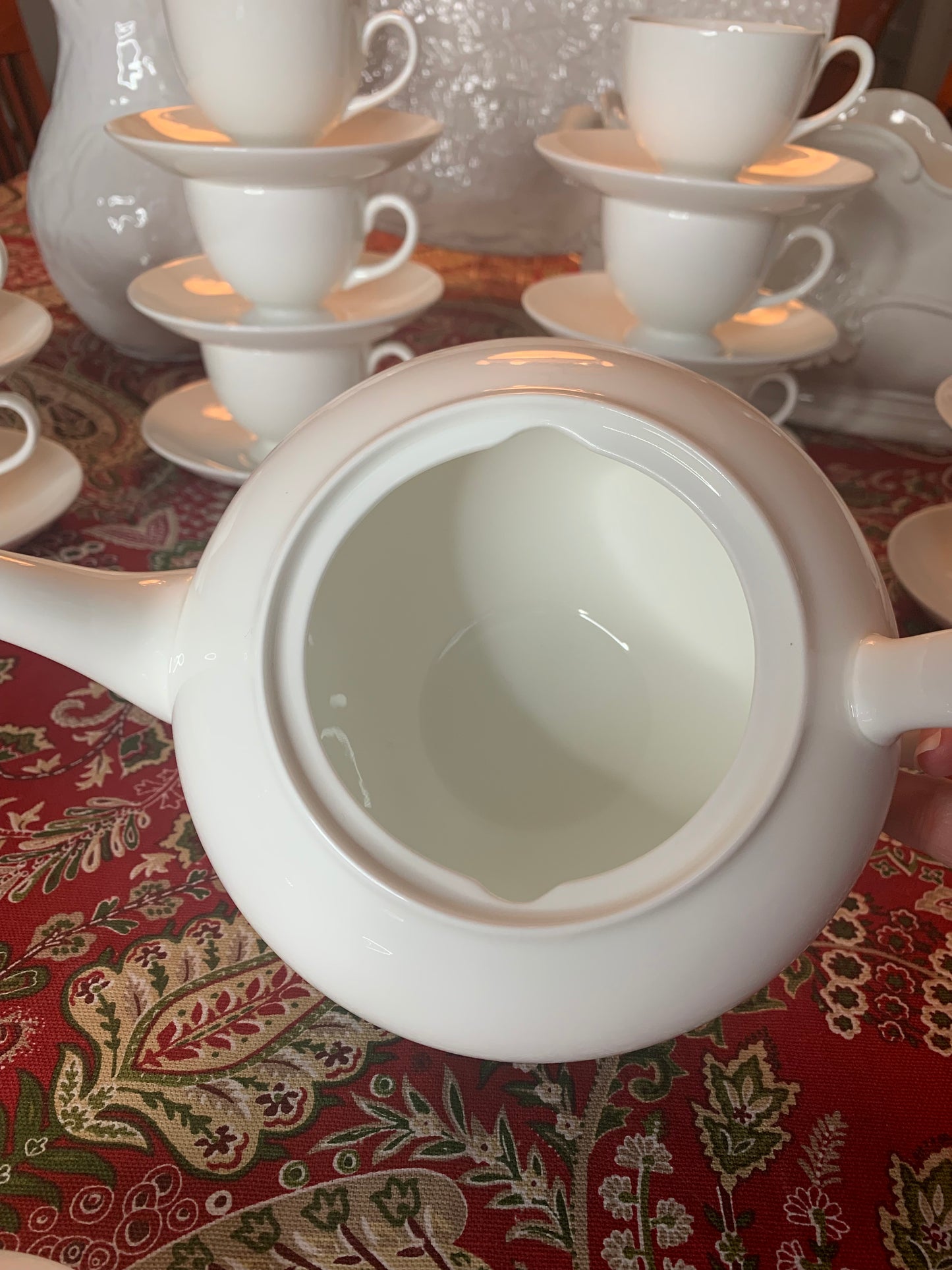 Wedgewood Tea set in Wedgewood White (Bone)