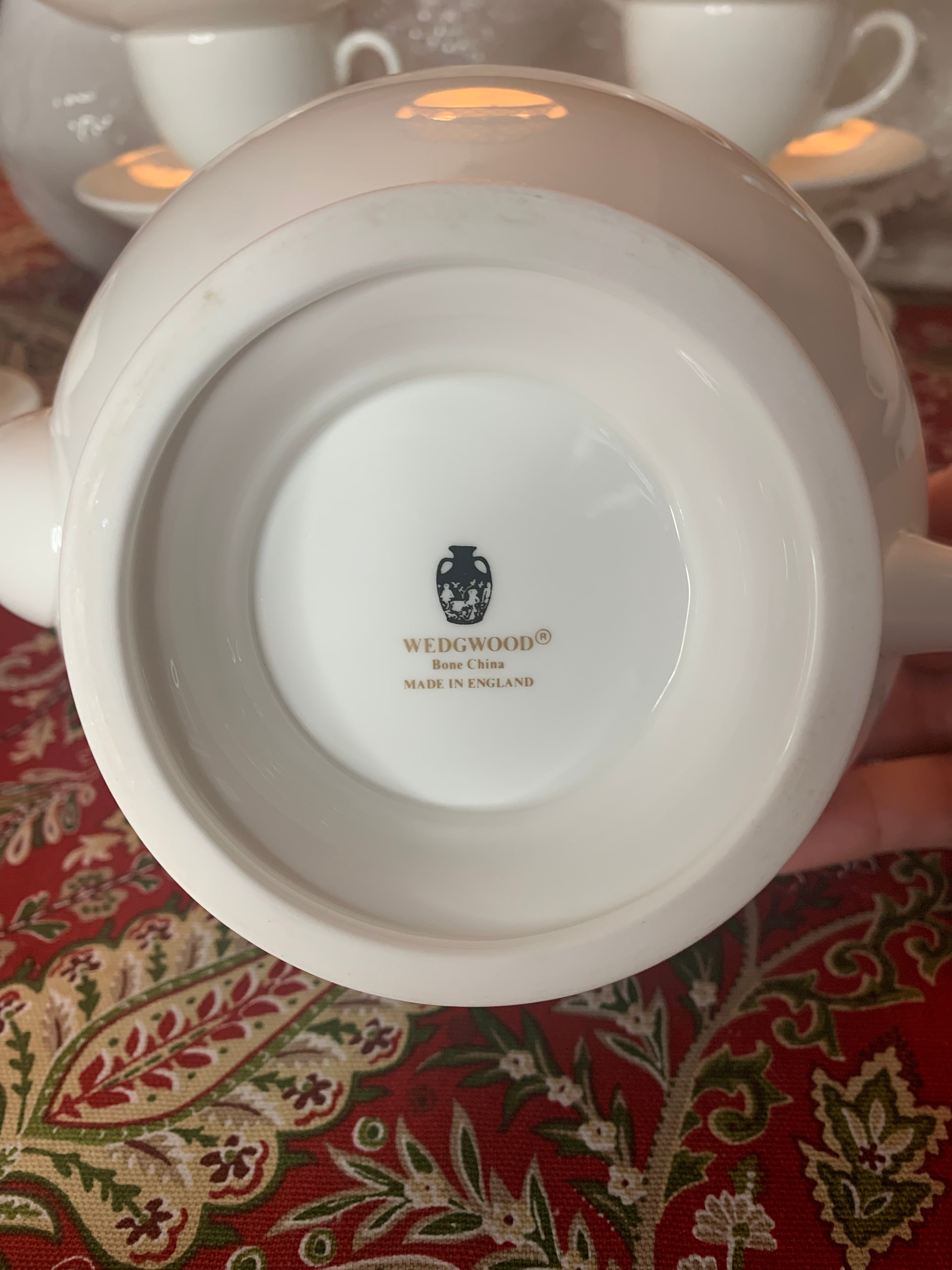 Wedgewood white bone clearance china