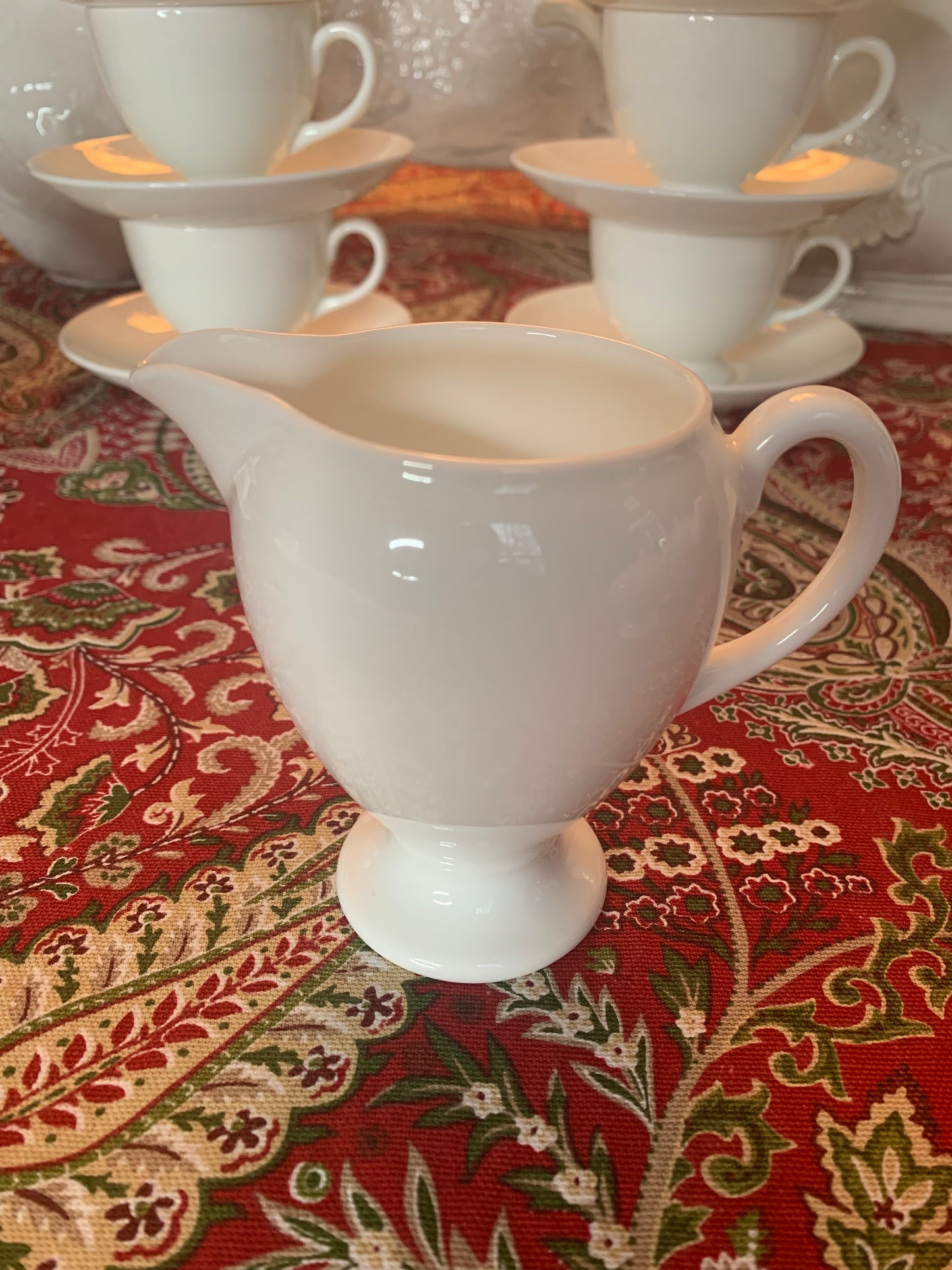 Wedgewood Tea set in Wedgewood White (Bone)