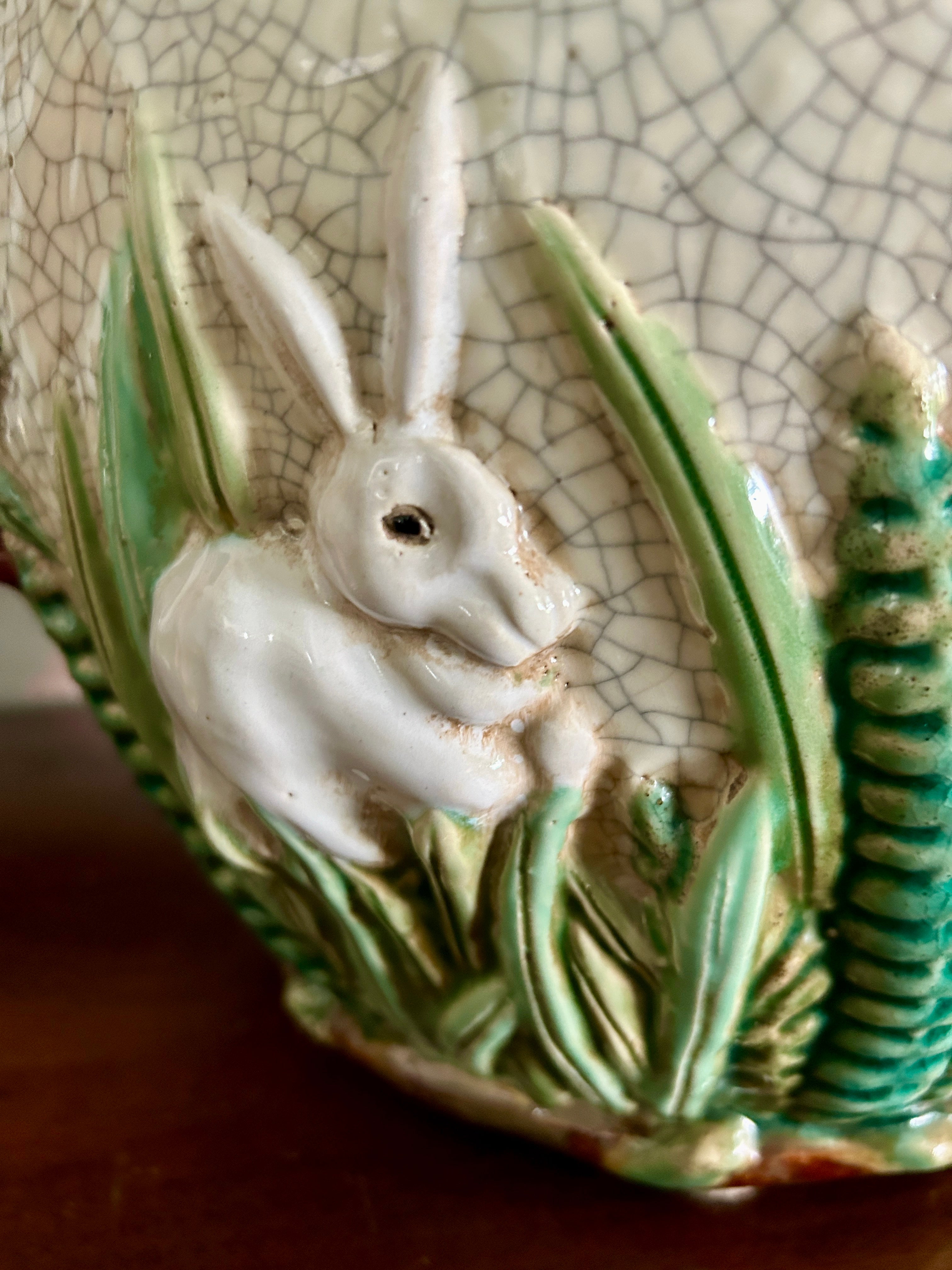 Very RARE McCoy McLights Style Rabbit Planter Excellent Condition cheap