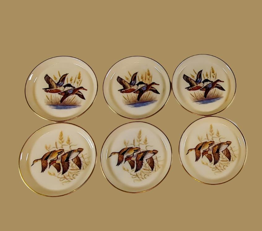 Lenox Duck Coaster set of 6