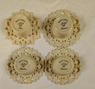 Lenox Tea Light Candle Holder, Set of 4, Vintage