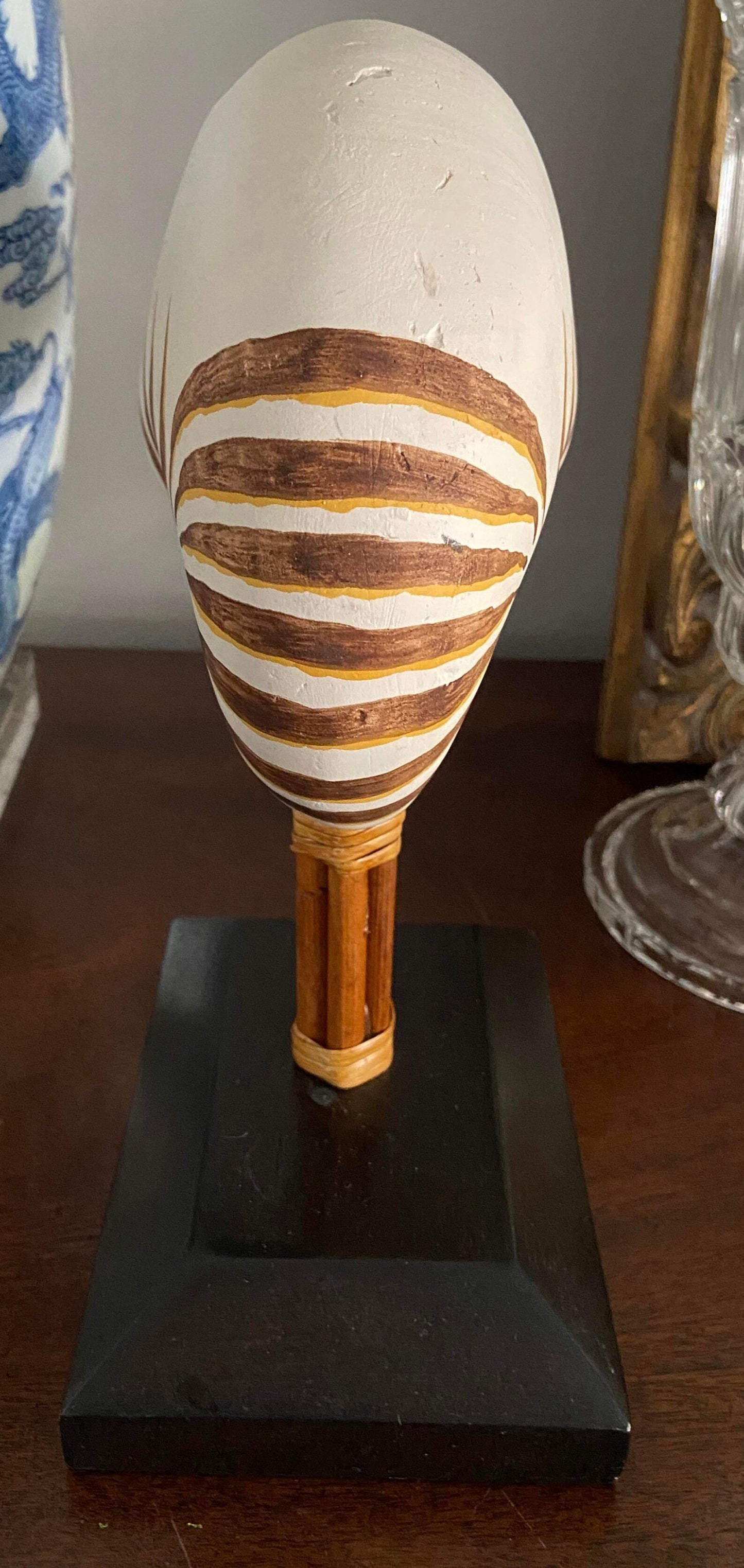 Vintage Palecek Coastal Nautilus Sea Shell Sculpture