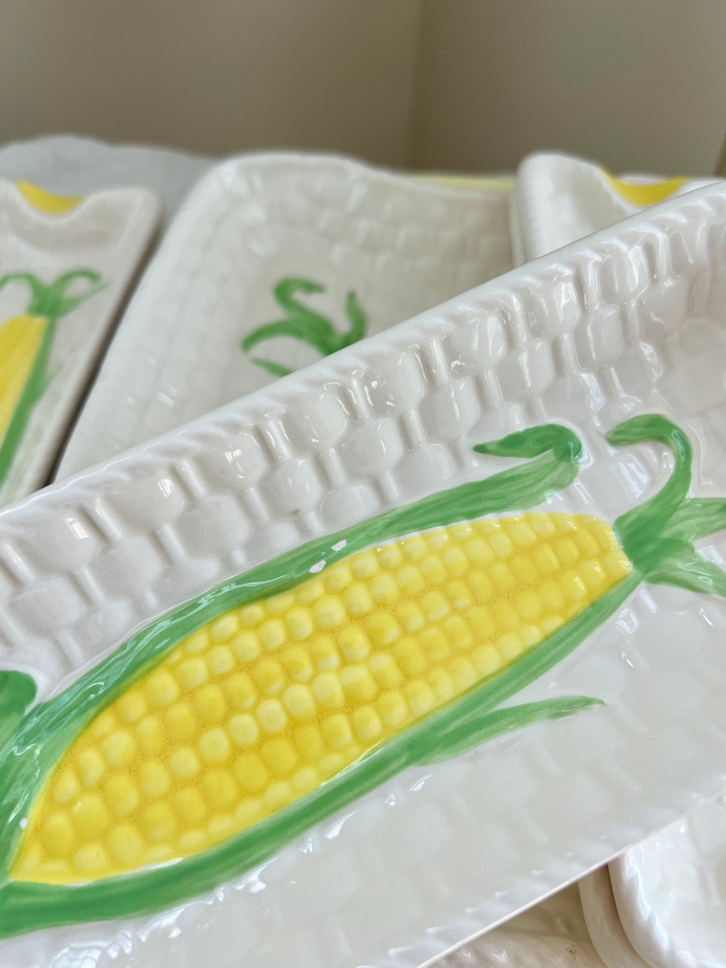 Vintage 5 Piece Corn Serving Set by Shafford