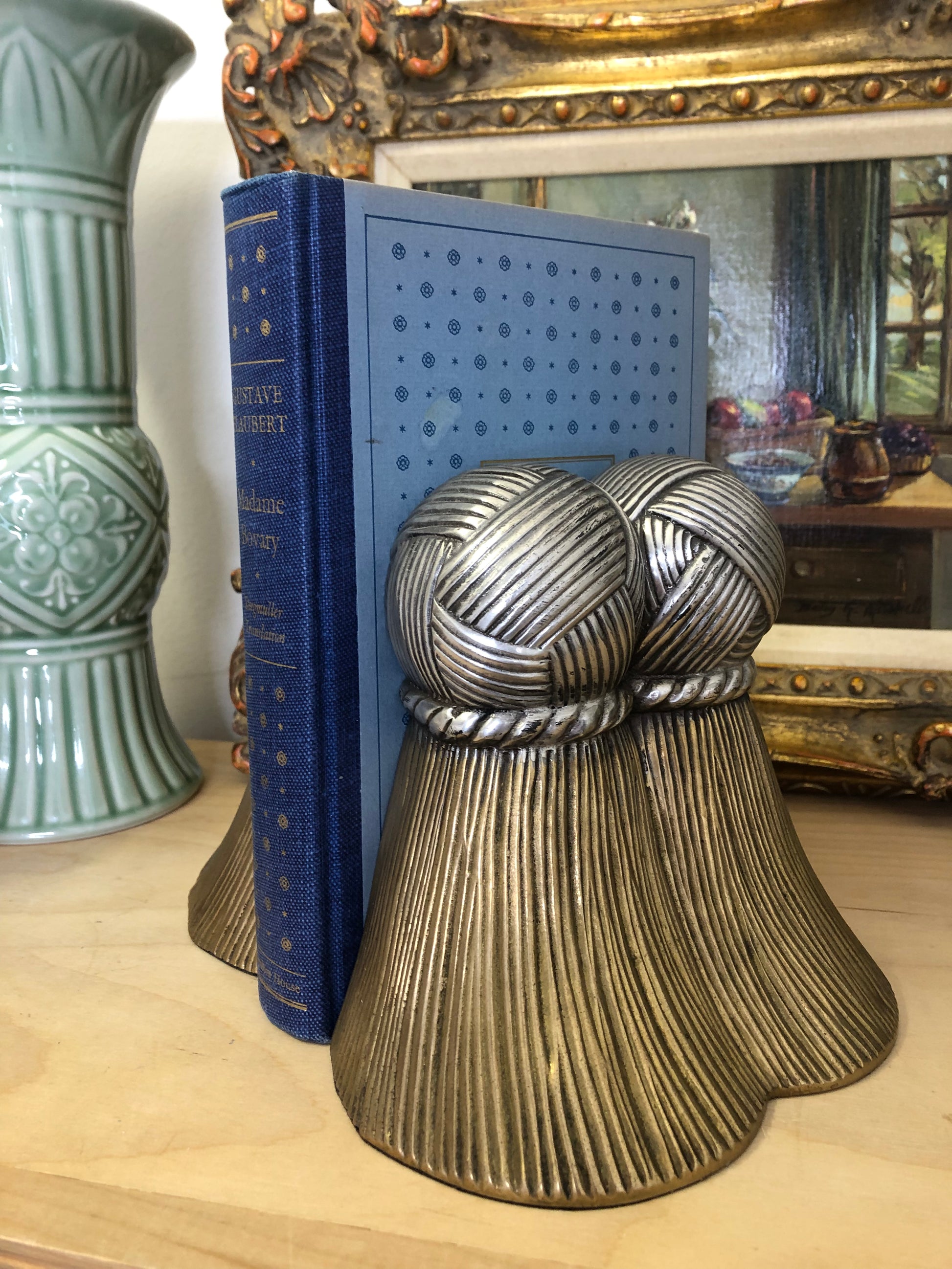 Fabulous Pair of Brass Shell Bookends – Lillian Grey