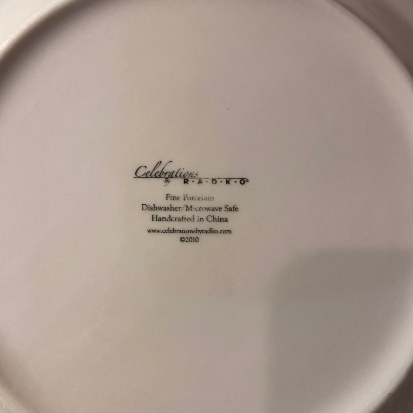 5 Rare dinner Christopher Radko “Holiday Traditions” Plates