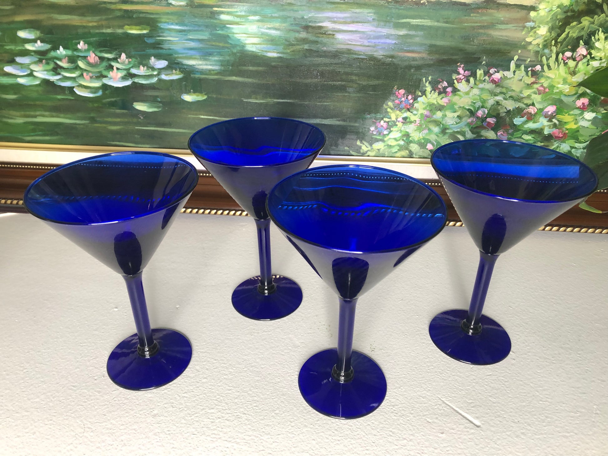 Vintage Set of 2 Martini Glasses