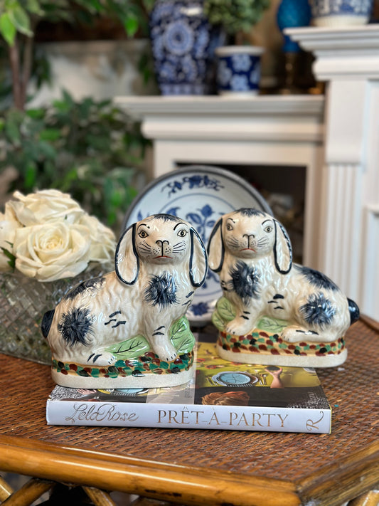 Figures, Bunnies & Staffordshire – Lillian Grey