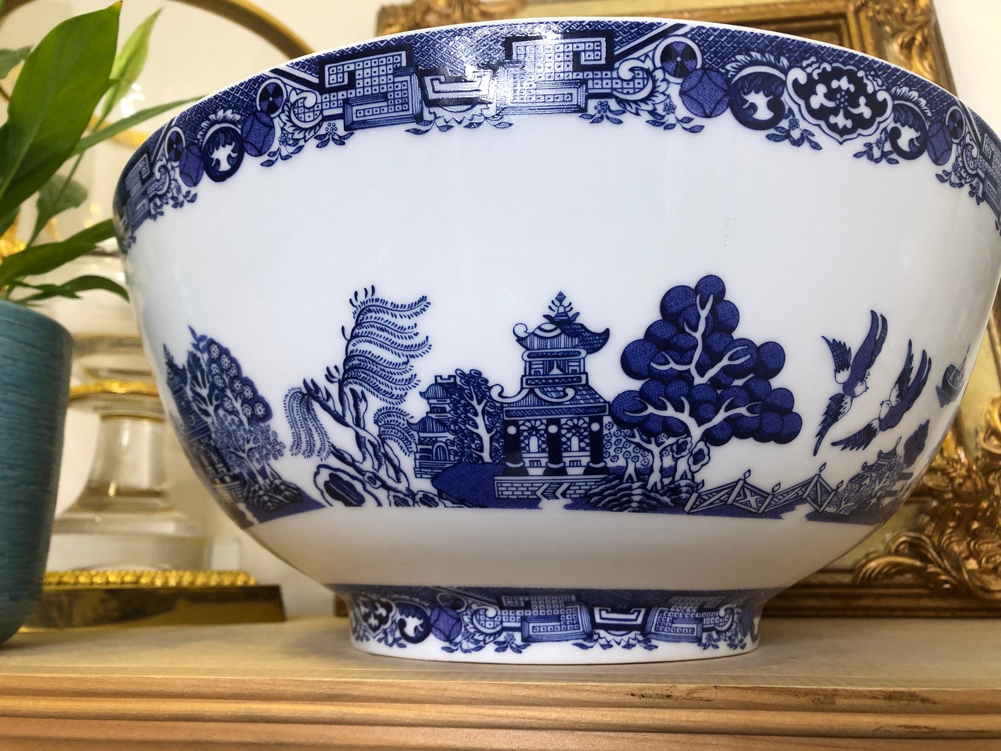 Chinese Blue And White Porcelain Bowls Large Ceramic Serving Bowls