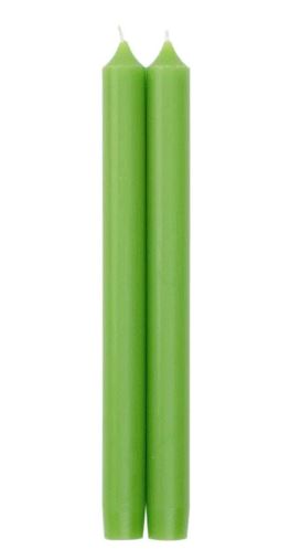 Taper 10" Candles in Spring Green (2) Candles Per Package